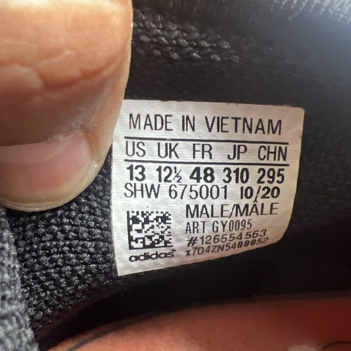 Adidas Pharrell x NMD human race Orange Size US 13 / EU 46 - 8 Thumbnail