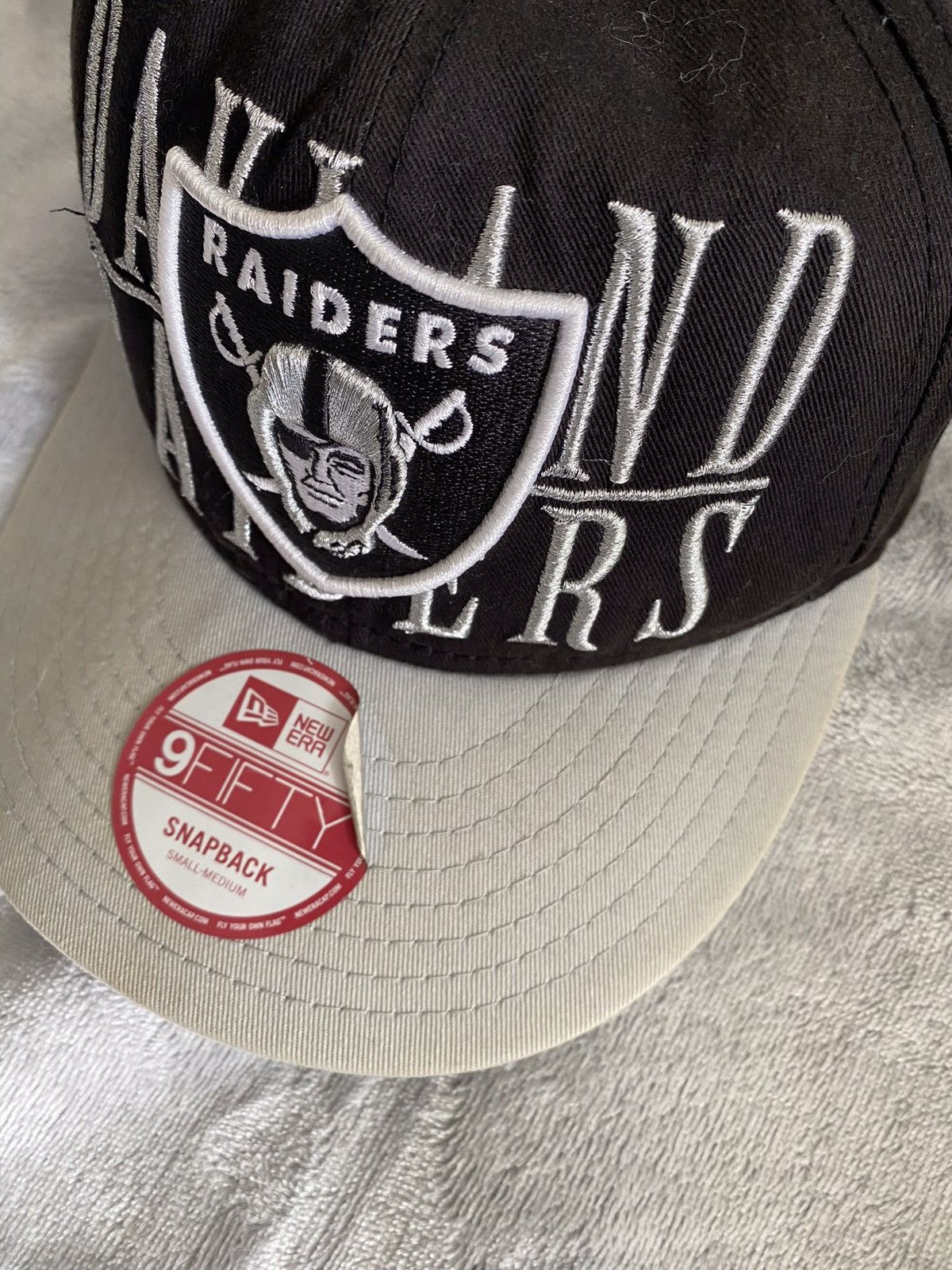 NFL × Vintage Vintage NFL Cap Raiders Full Logo Size ONE SIZE - 4 Thumbnail