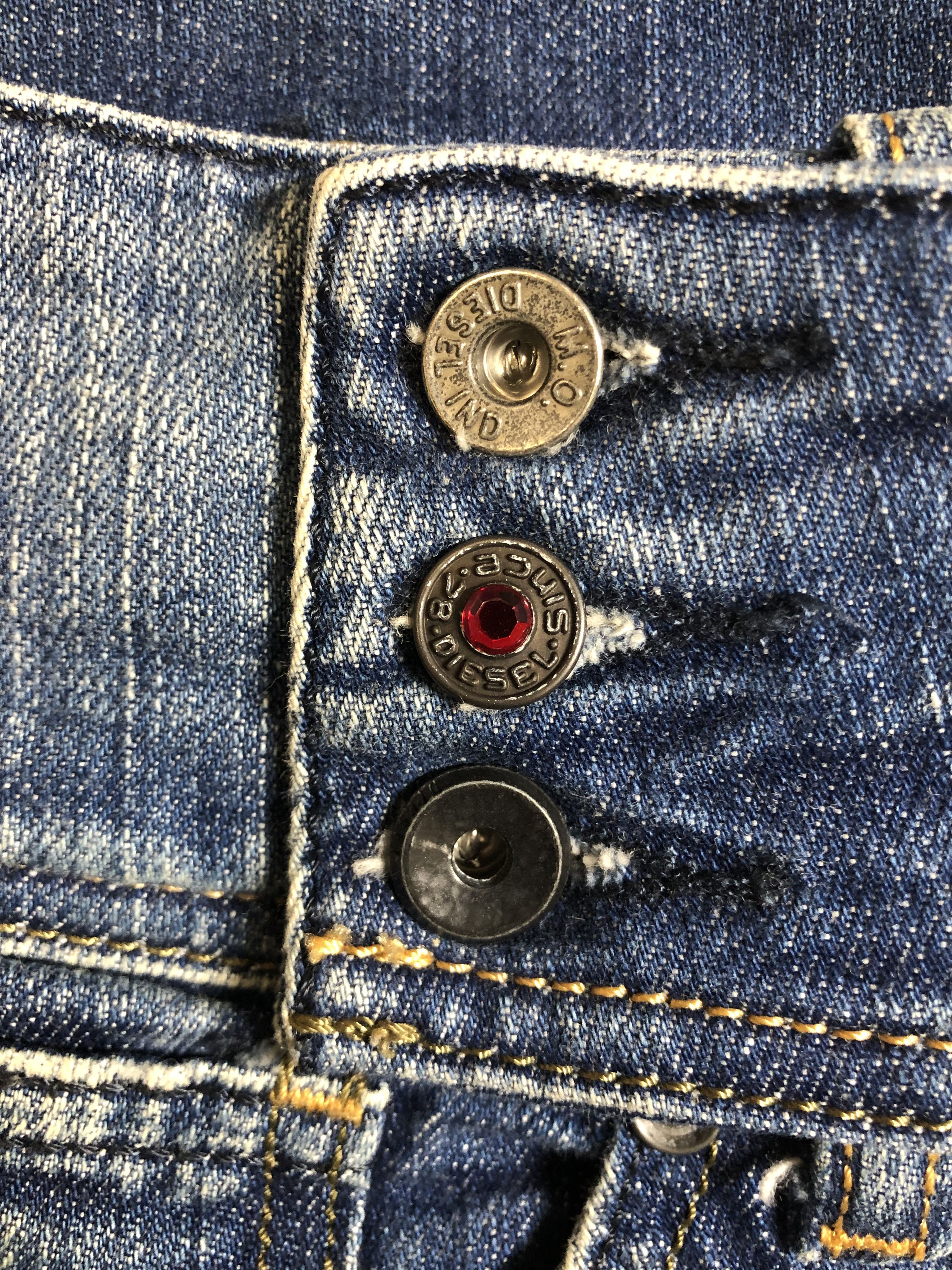 Diesel Crazy Vintage Diesel Denim Jeans Pants Made in Italy Size 28" / US 6 / IT 42 - 5 Thumbnail