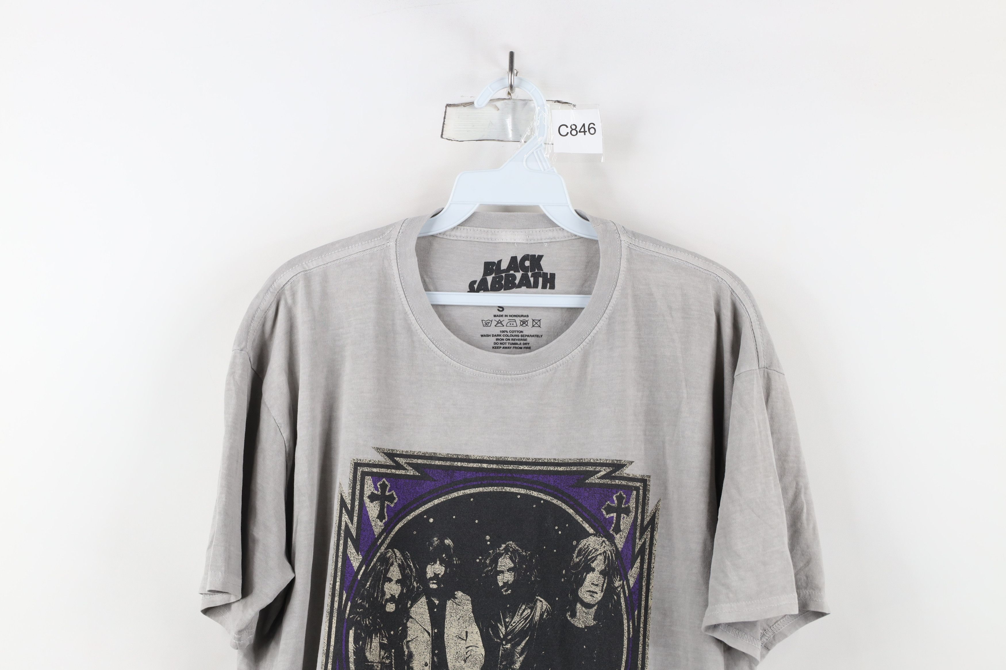 Vintage Retro Y2K Spell Out Ozzy Osbourne Black Sabbath Band T-Shirt Size US S / EU 44-46 / 1 - 2 Thumbnail