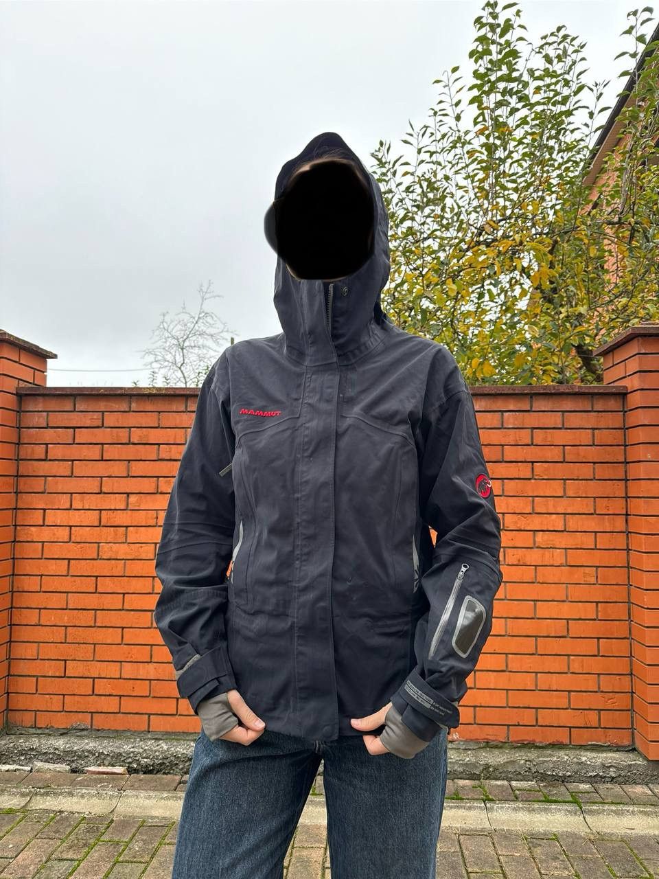Mammut Mammut nirvana Ski Jacket black winter hiking wind jacket Size XS / US 0-2 / IT 36-38 - 3 Thumbnail