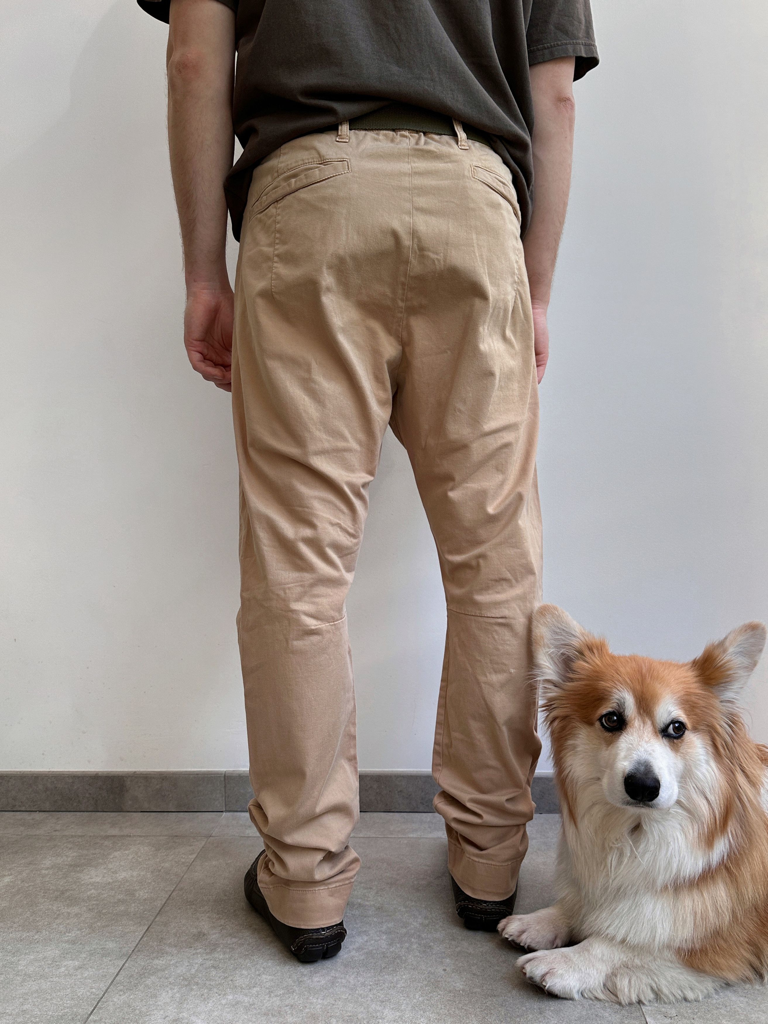Pierre Balmain Pierre Balmain Beige Casual Pants Size US 36 / EU 52 - 3 Thumbnail