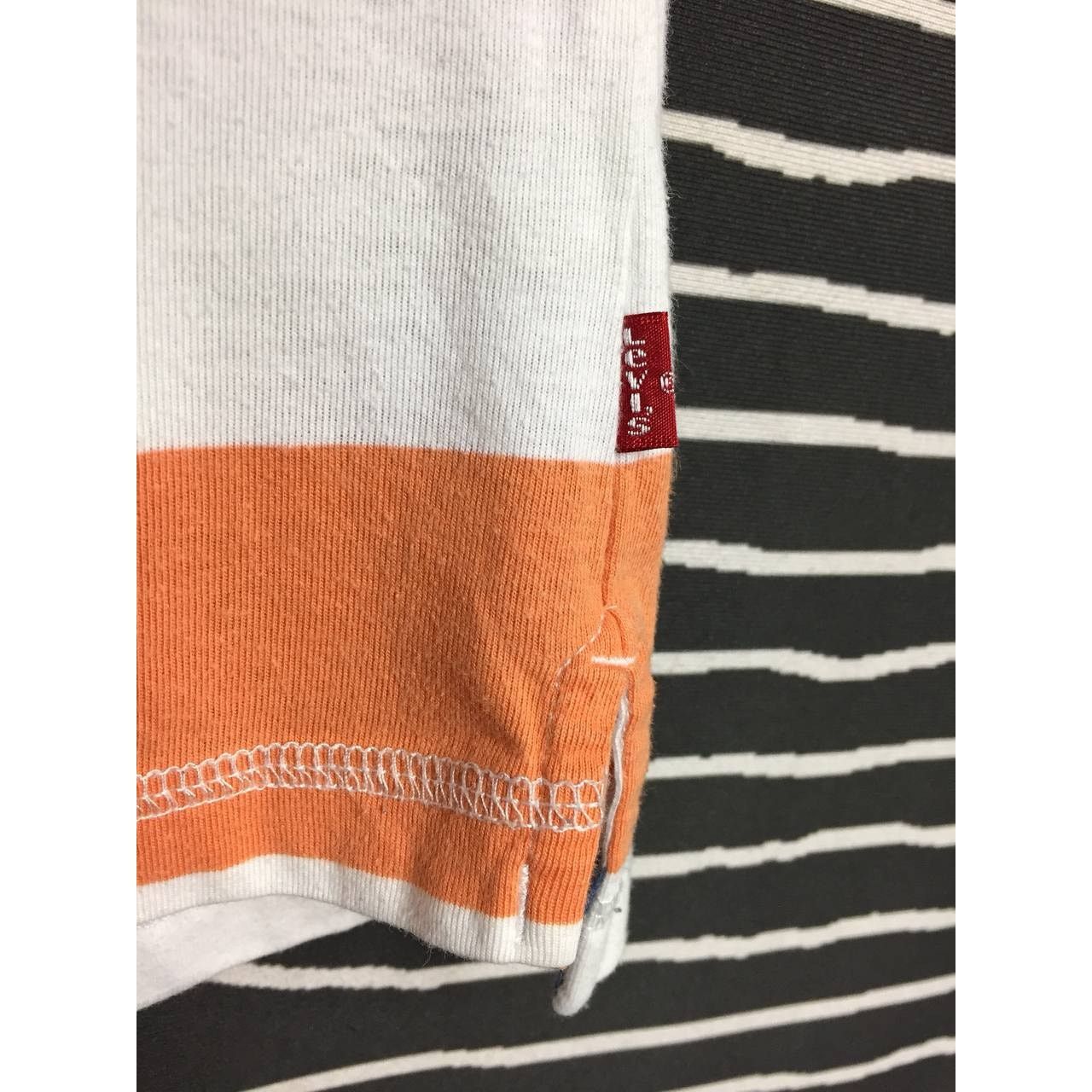 Levi's Levi's Embroidered Logo Multicolor Striped Tee Size US M / EU 48-50 / 2 - 5 Thumbnail