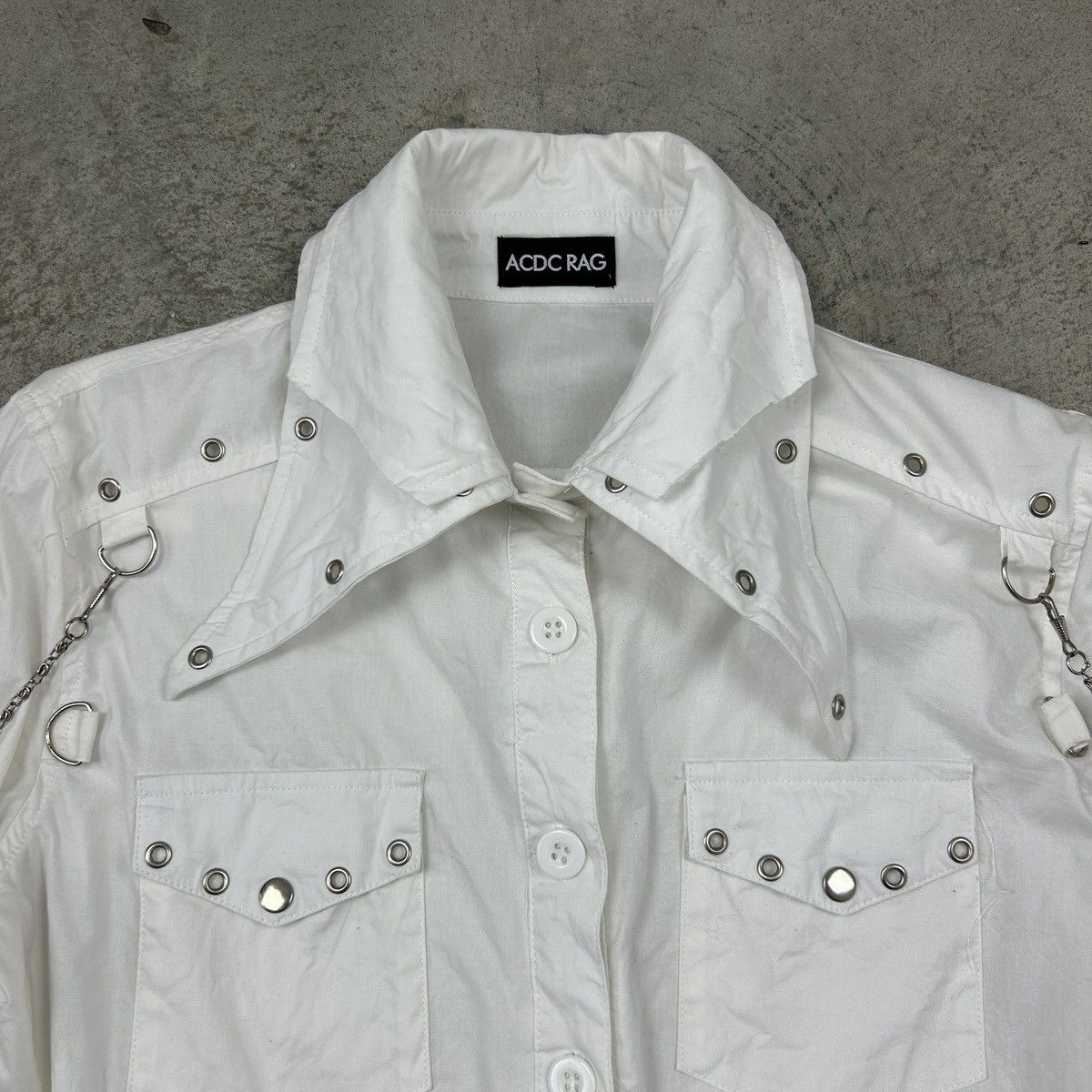 Japanese Brand × Seditionaries ACDC Rag - Bondage Shirt Size US M / EU 48-50 / 2 - 19 Thumbnail