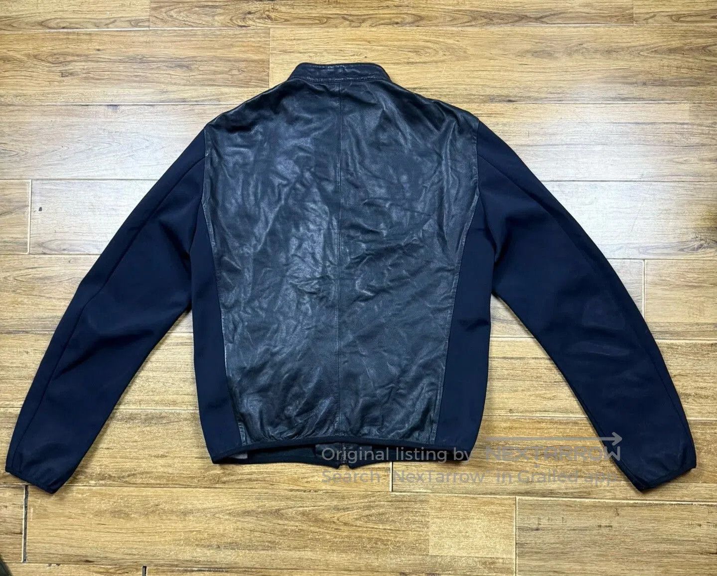 Emporio Armani Emporio Armani Men's Leather Jacket. Size US M / EU 48-50 / 2 - 2 Thumbnail