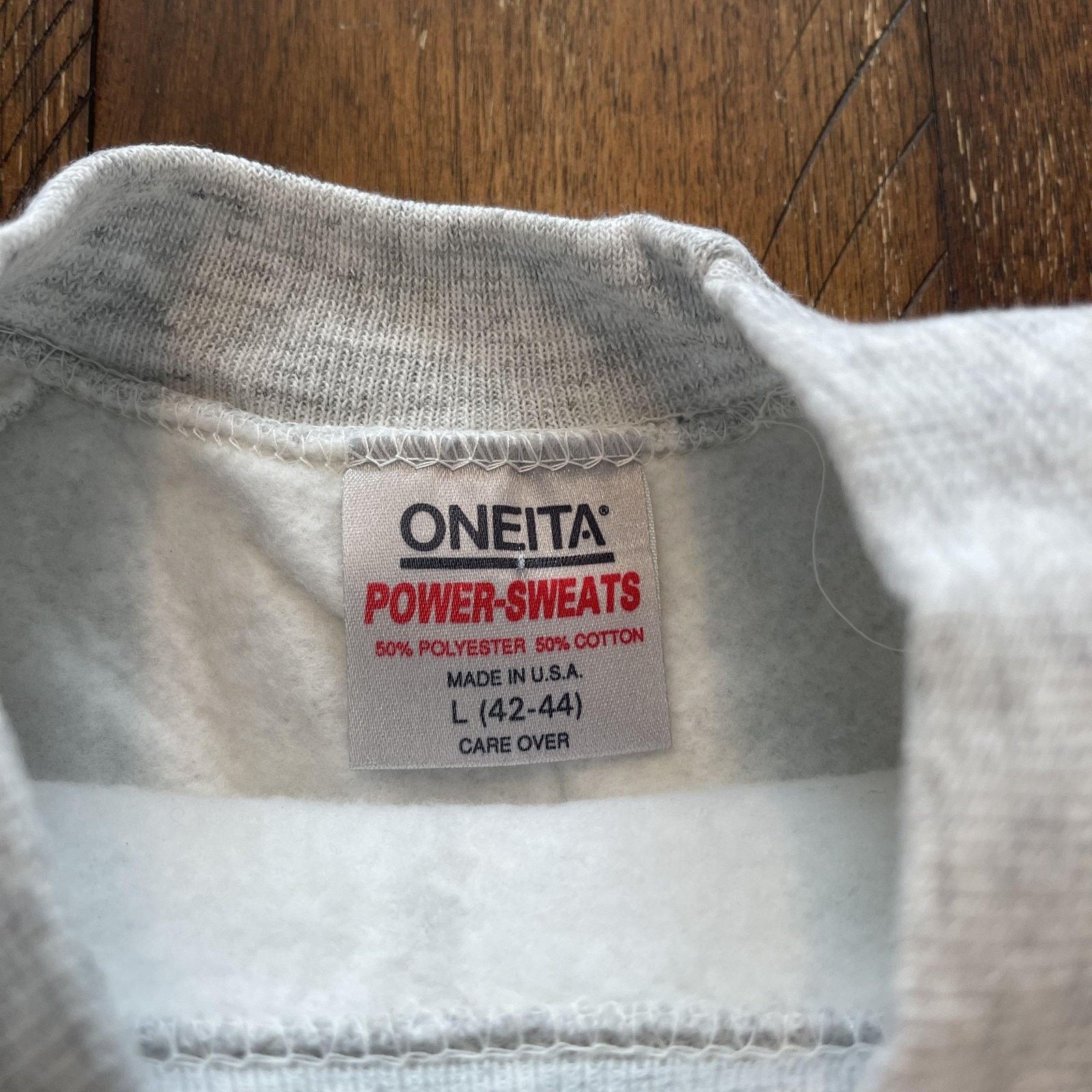 Vintage Vtg Oneita Sweatshirt Mens L USA Football End Zone Club 90s Size US L / EU 52-54 / 3 - 6 Thumbnail