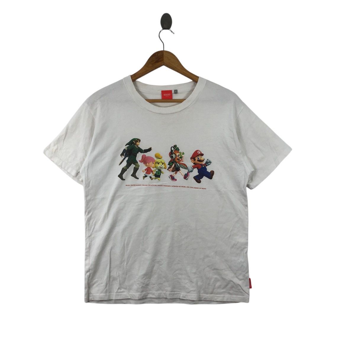 Nintendo NINTENDO TOKYO COLLECTION Mario Zelda Tee Shirt Top Splatoon Size US M / EU 48-50 / 2 - 1 Thumbnail