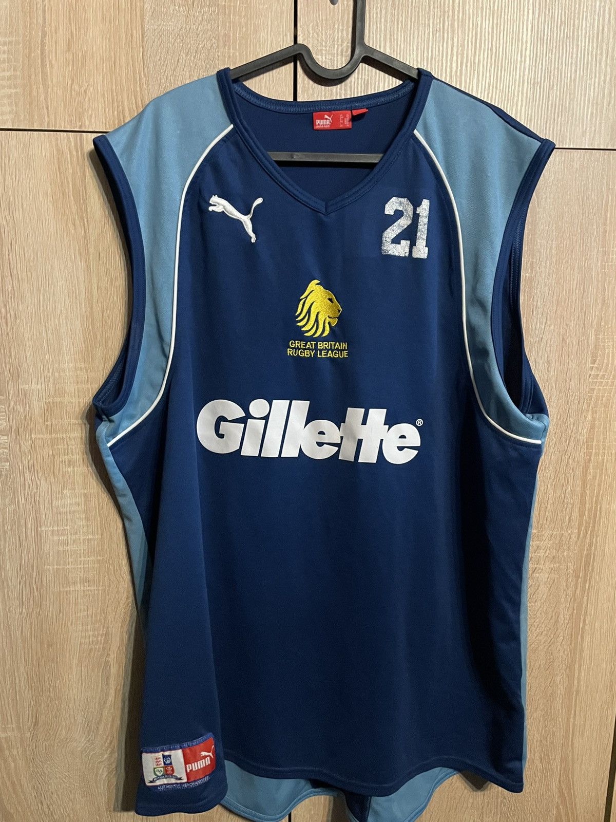 Puma Vintage football rugby archive puma rare jersey vintage 00s Size US XL / EU 56 / 4 - 1 Thumbnail