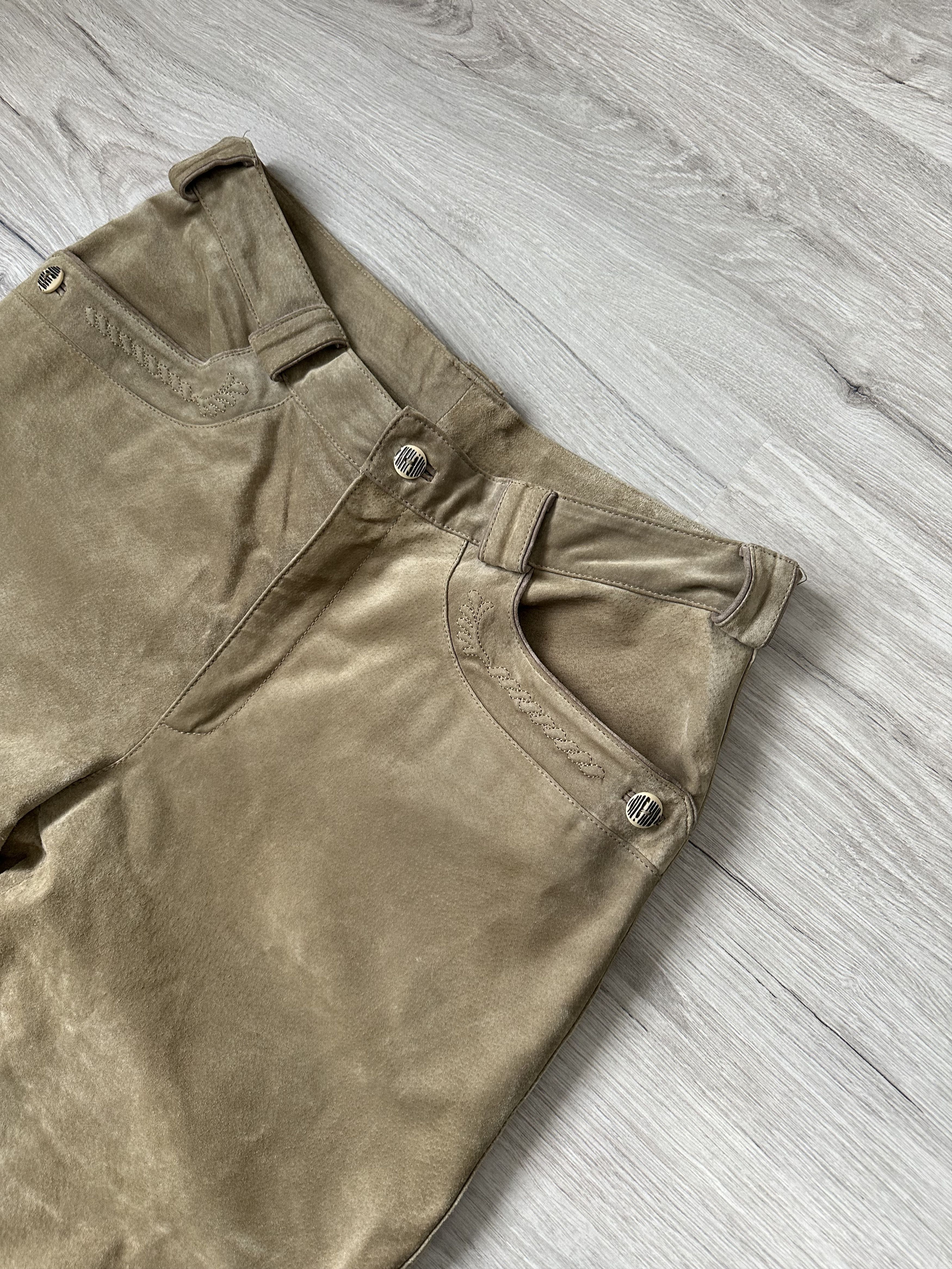 Leather × Vintage Leather Men’s Cowboy JCC Pants Bike Moto Y2K Size US 36 / EU 52 - 9 Thumbnail