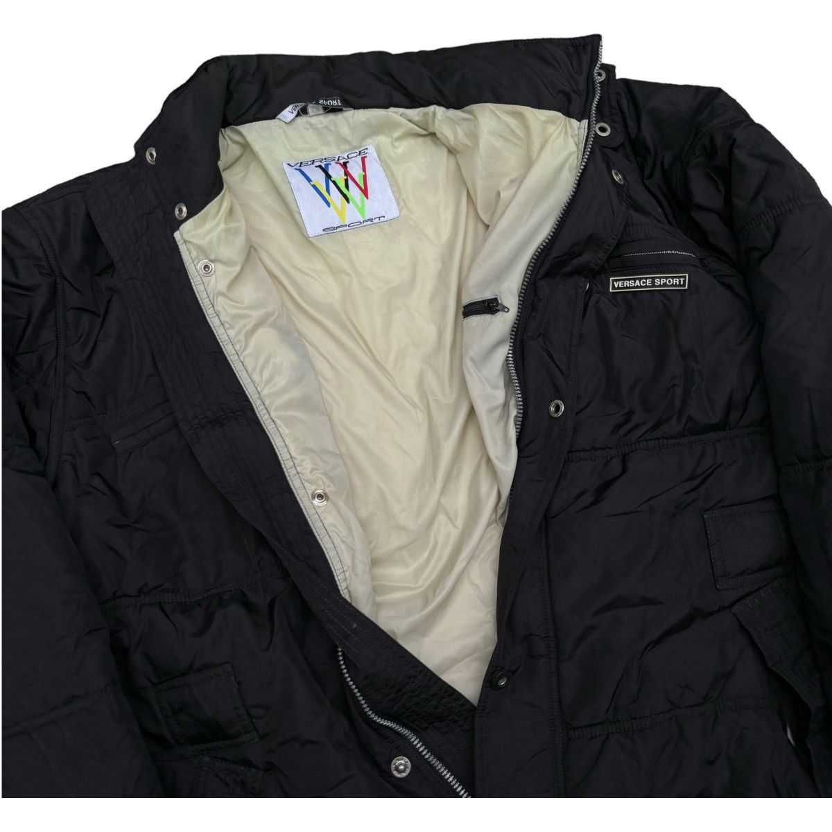 Versace Vintage Versace Sport Down Jacket Size US L / EU 52-54 / 3 - 6 Thumbnail