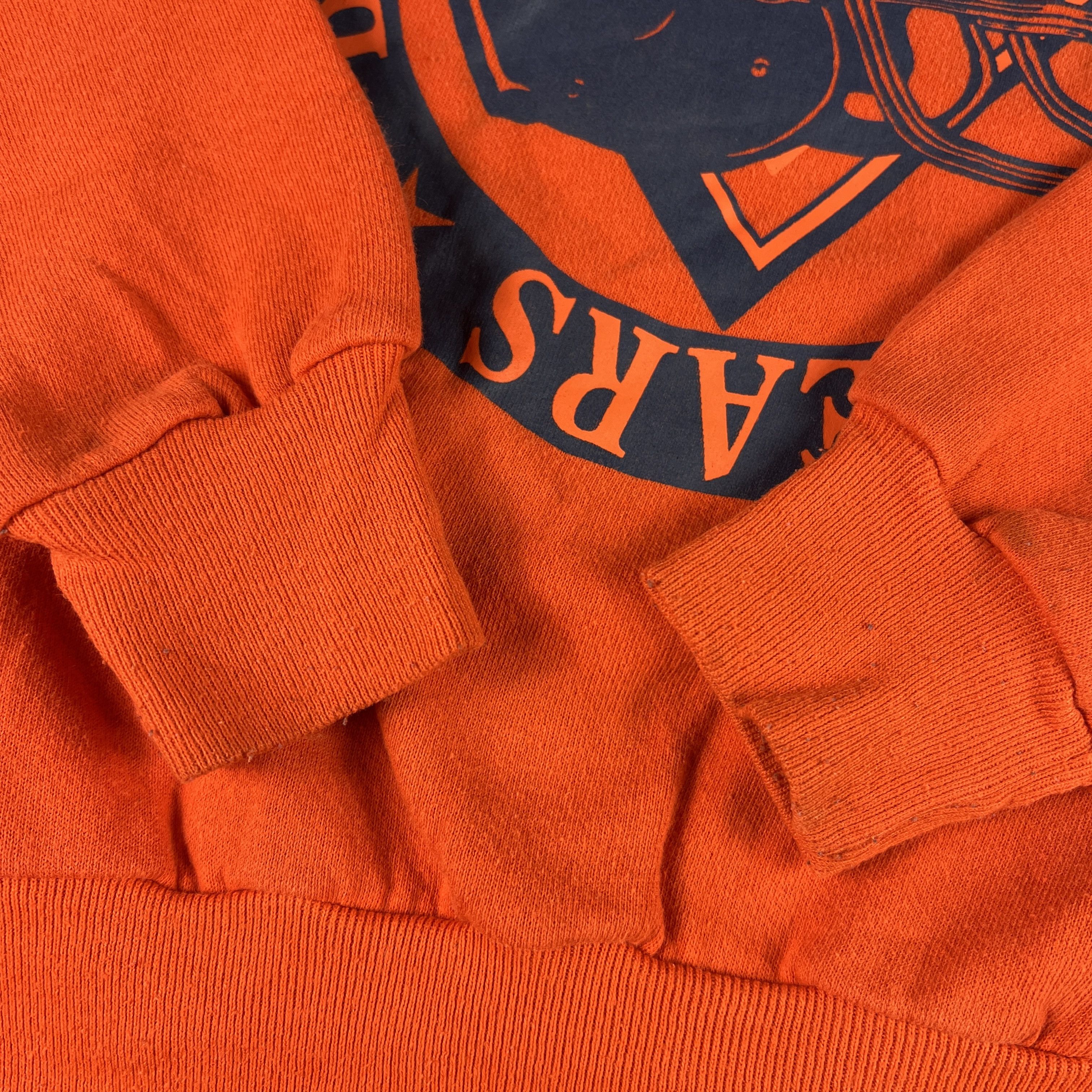 Jerzees × NFL × Vintage VTG 80s Chicago Bears Football Sweatshirt Orange Crewneck Size US M / EU 48-50 / 2 - 4 Thumbnail