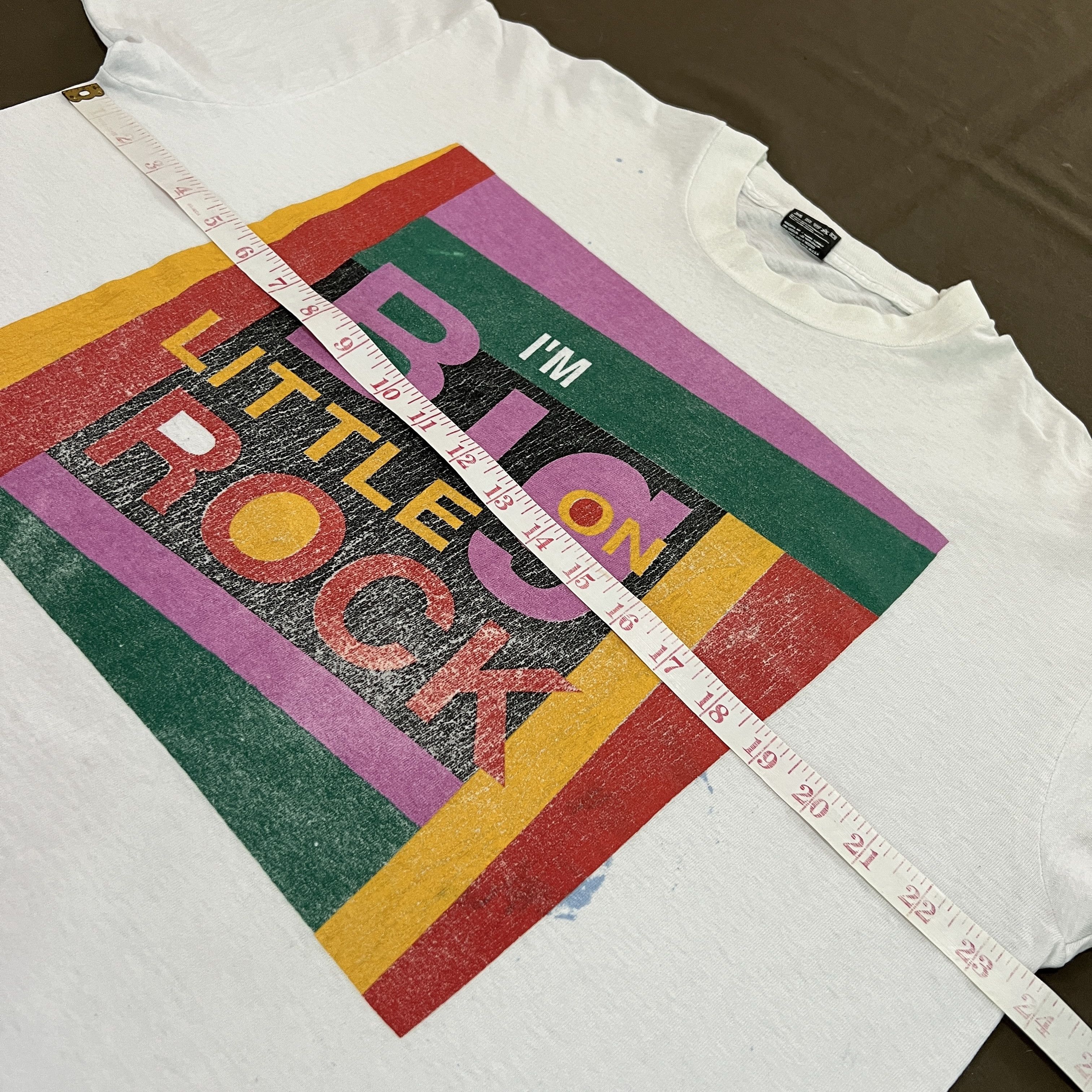 Band Tees × Vintage Vintage 90s Big on Little Rock Promo Tee XL Size US XL / EU 56 / 4 - 10 Thumbnail