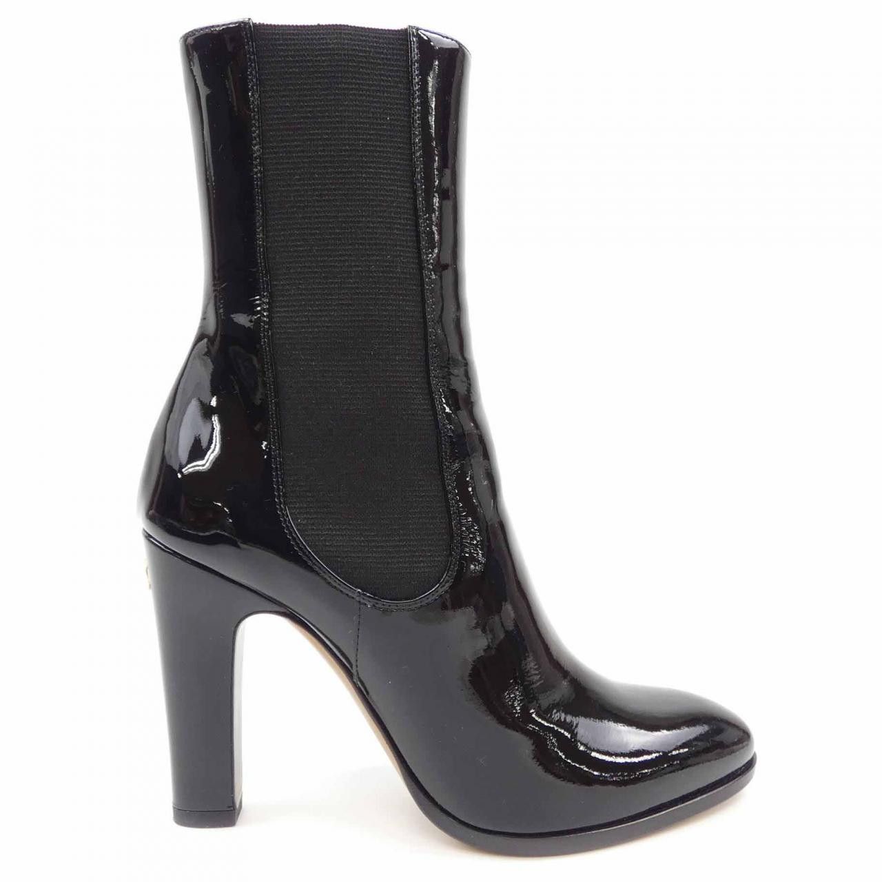 Chanel Chanel Chanel G30090X31136 Patent Calfskin Long Boots Leather Shoes G30090X31136 DUTY FREE for USA Size ONE SIZE - 1 Thumbnail