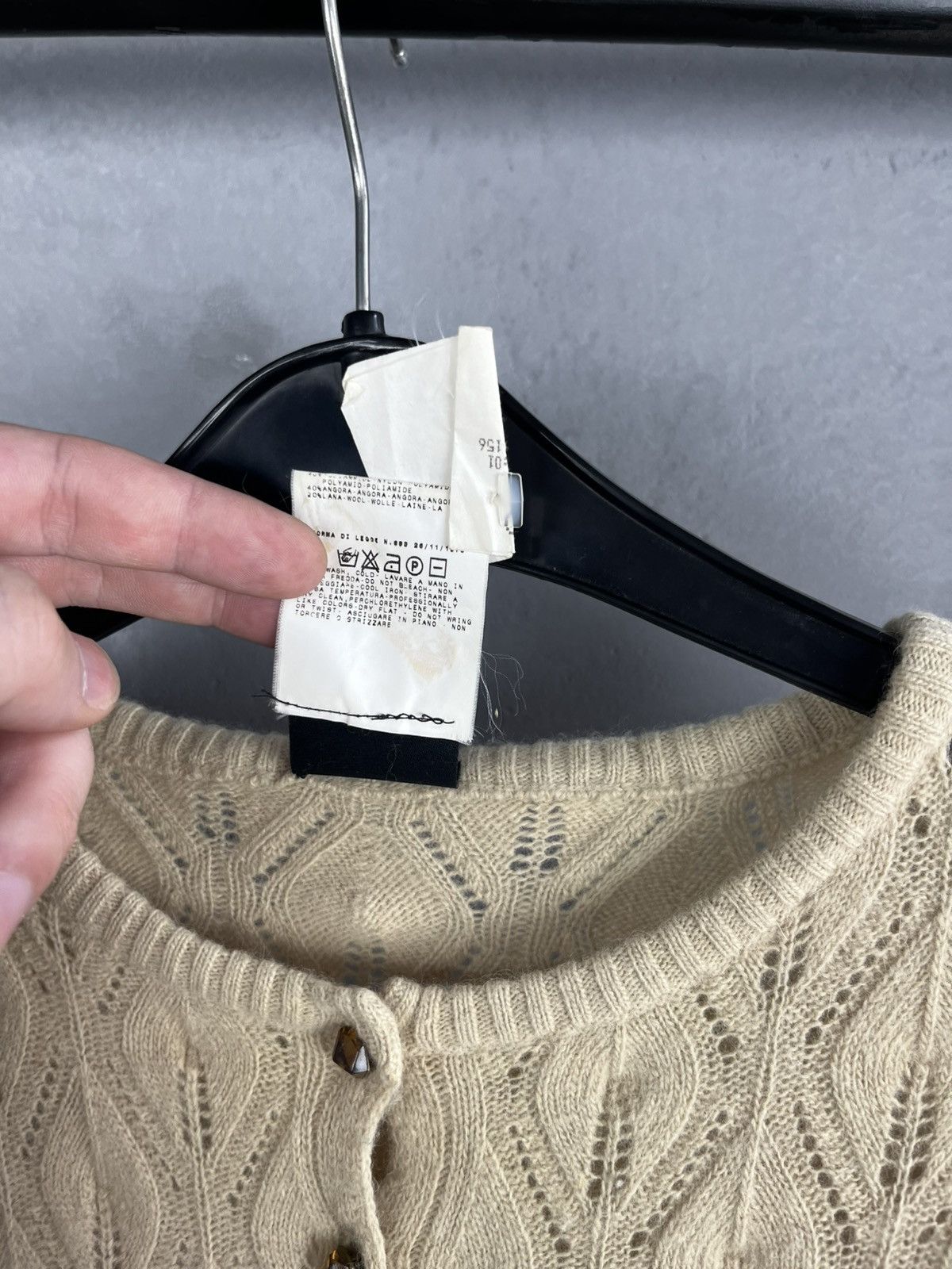Dolce & Gabbana Dolce Gabbana knit cardigan sweater vintage Size S / US 4 / IT 40 - 4 Thumbnail