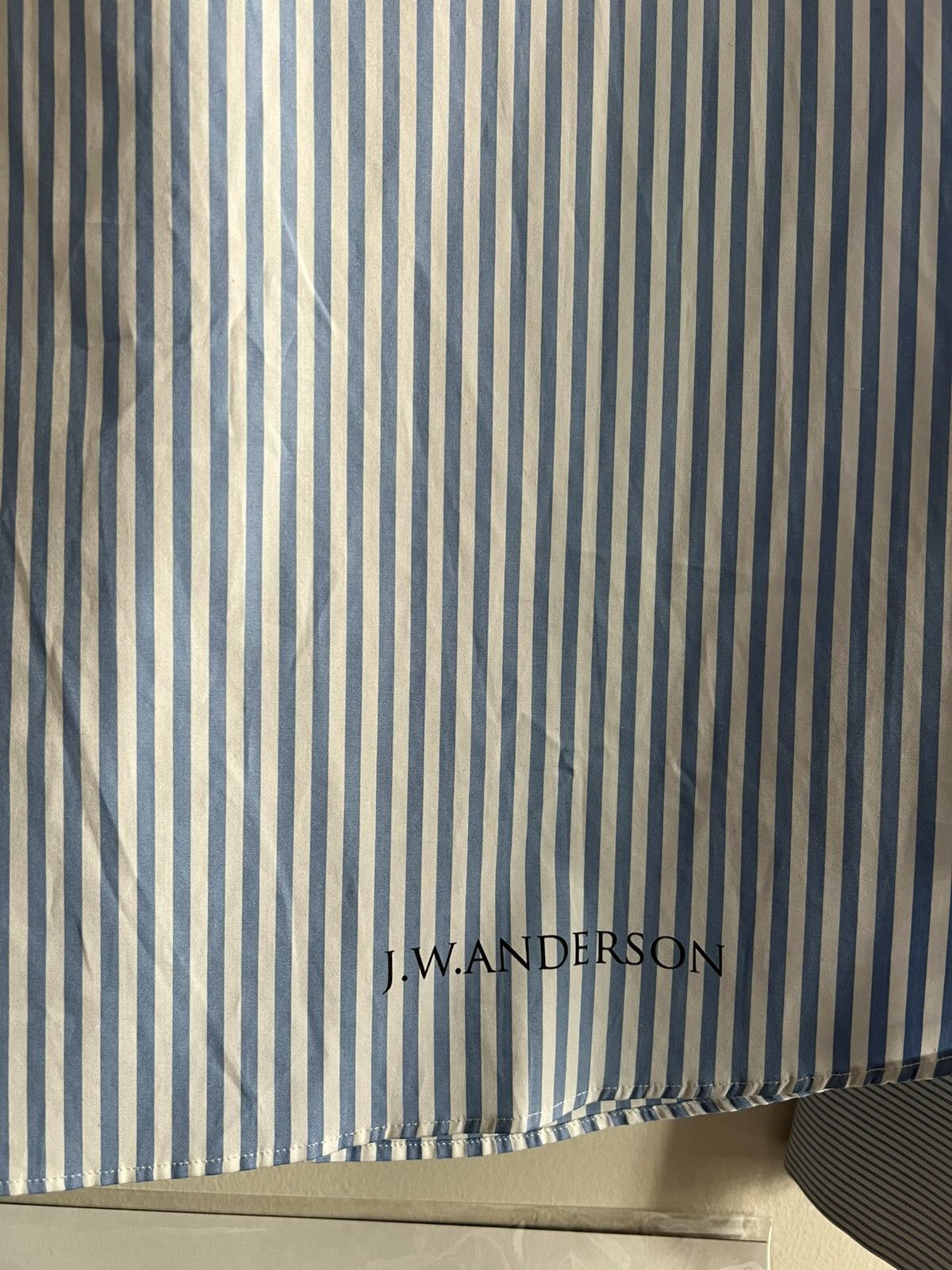 JW Anderson Jw Anderson Beach Striped Scarf Shirt Blue Size S Never Worn Size US S / EU 44-46 / 1 - 5 Thumbnail