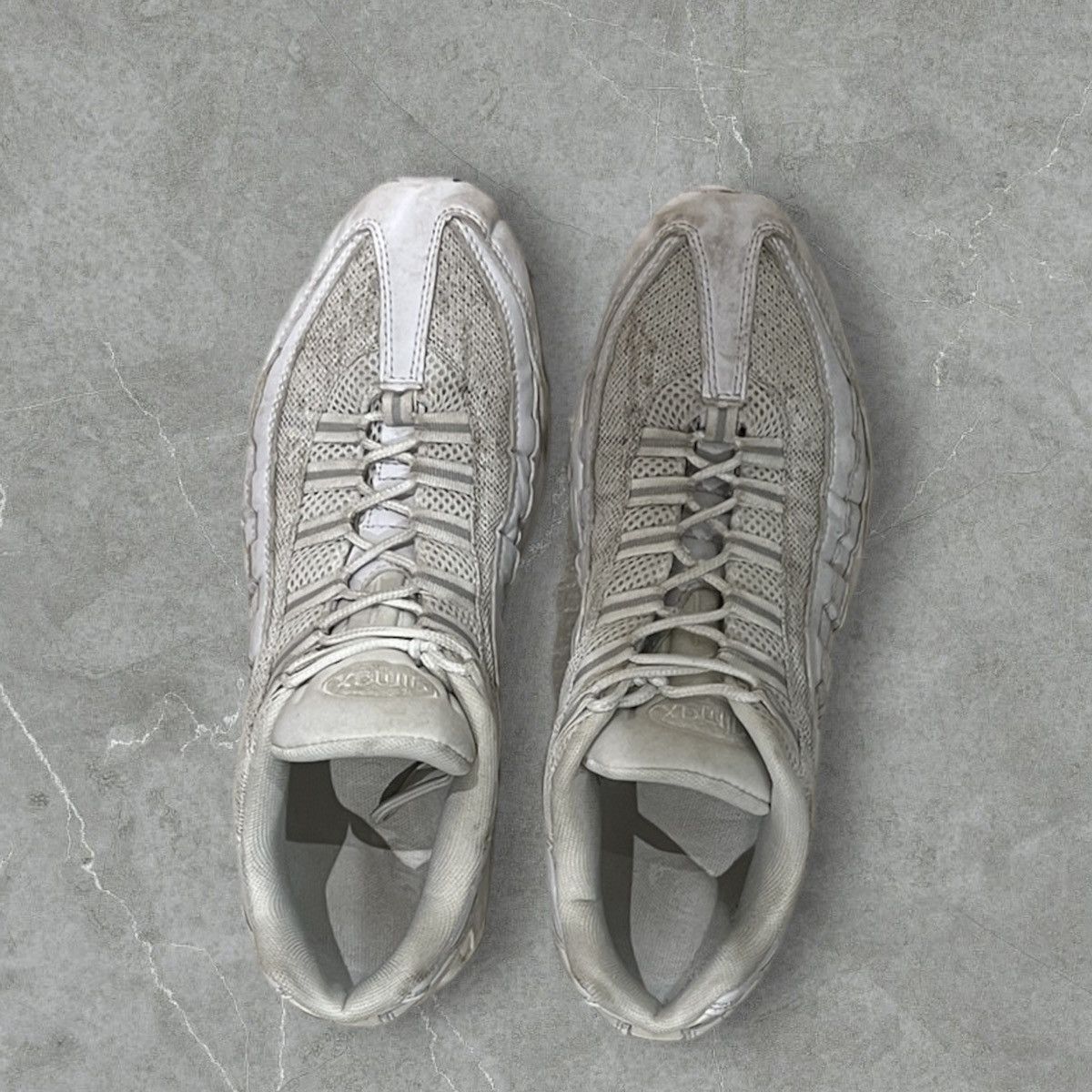 Nike Nike Airmax 95 White Size US 12 / EU 45 - 3 Thumbnail