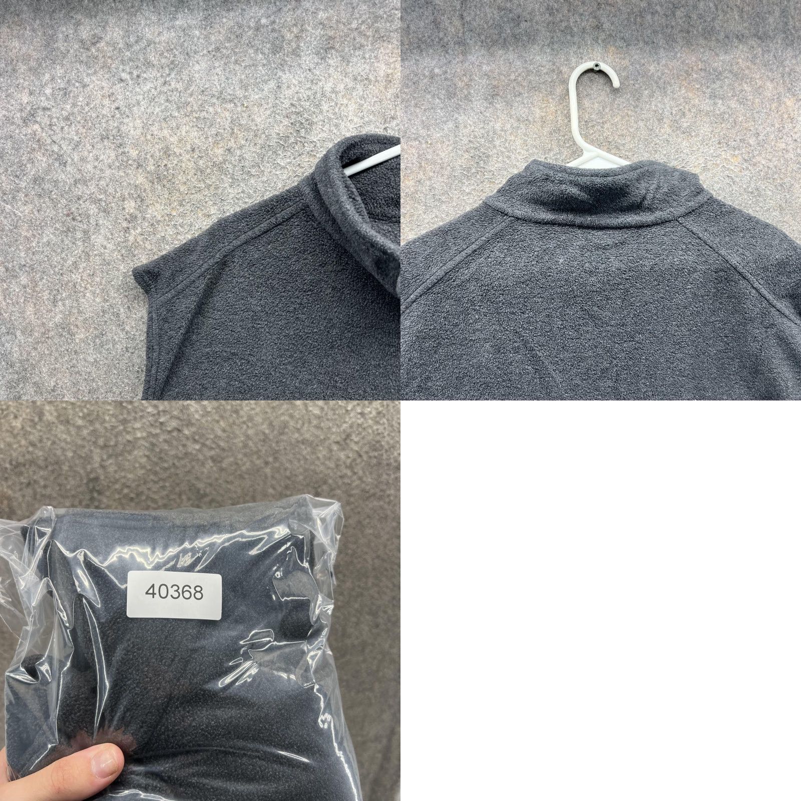 Vintage Columbia Vest Mens 2XL Gray Fleece Full Zip Stand Collar Outdoor Hiking Size US XXL / EU 58 / 5 - 8 Thumbnail