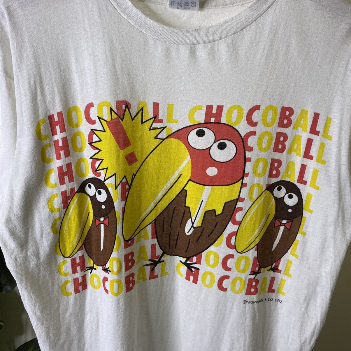 Vintage 1990s Morinaga x Sega Chocoball Animation Merchandise Promo Size US M / EU 48-50 / 2 - 2 Thumbnail