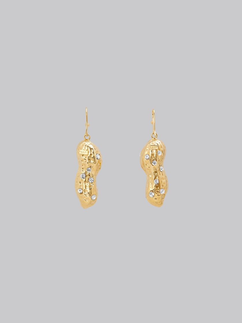 Marni o1f1d3z0725 Size: OS / Peanut Drop Earrings in Gold Size ONE SIZE - 2 Thumbnail