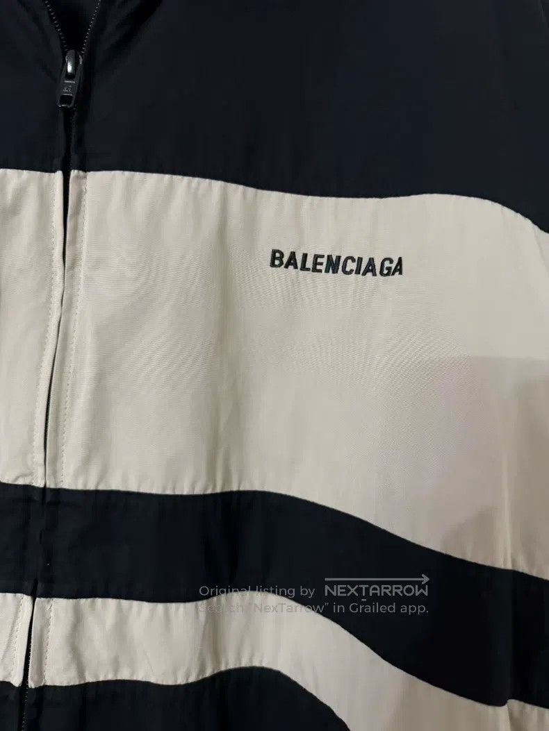 Balenciaga Balenciaga Beige Patchwork Windbreaker Size US S / EU 44-46 / 1 - 2 Thumbnail