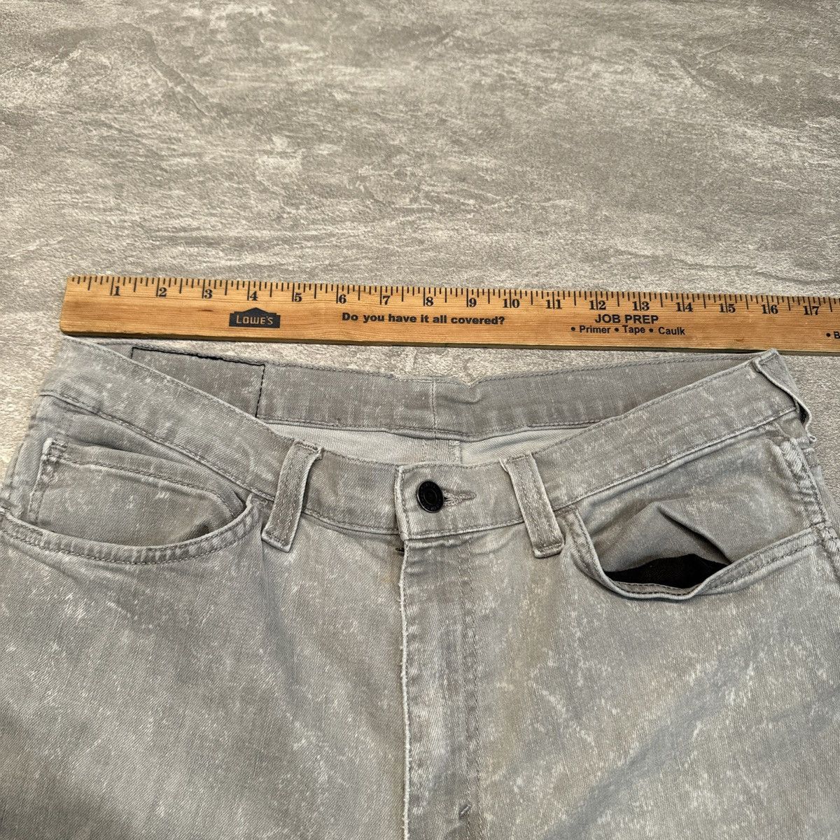 Levi's LEVI'S 541 Jeans Mens 32x27.5 Grey Athletic Tapered Stone Size US 32 / EU 48 - 4 Thumbnail