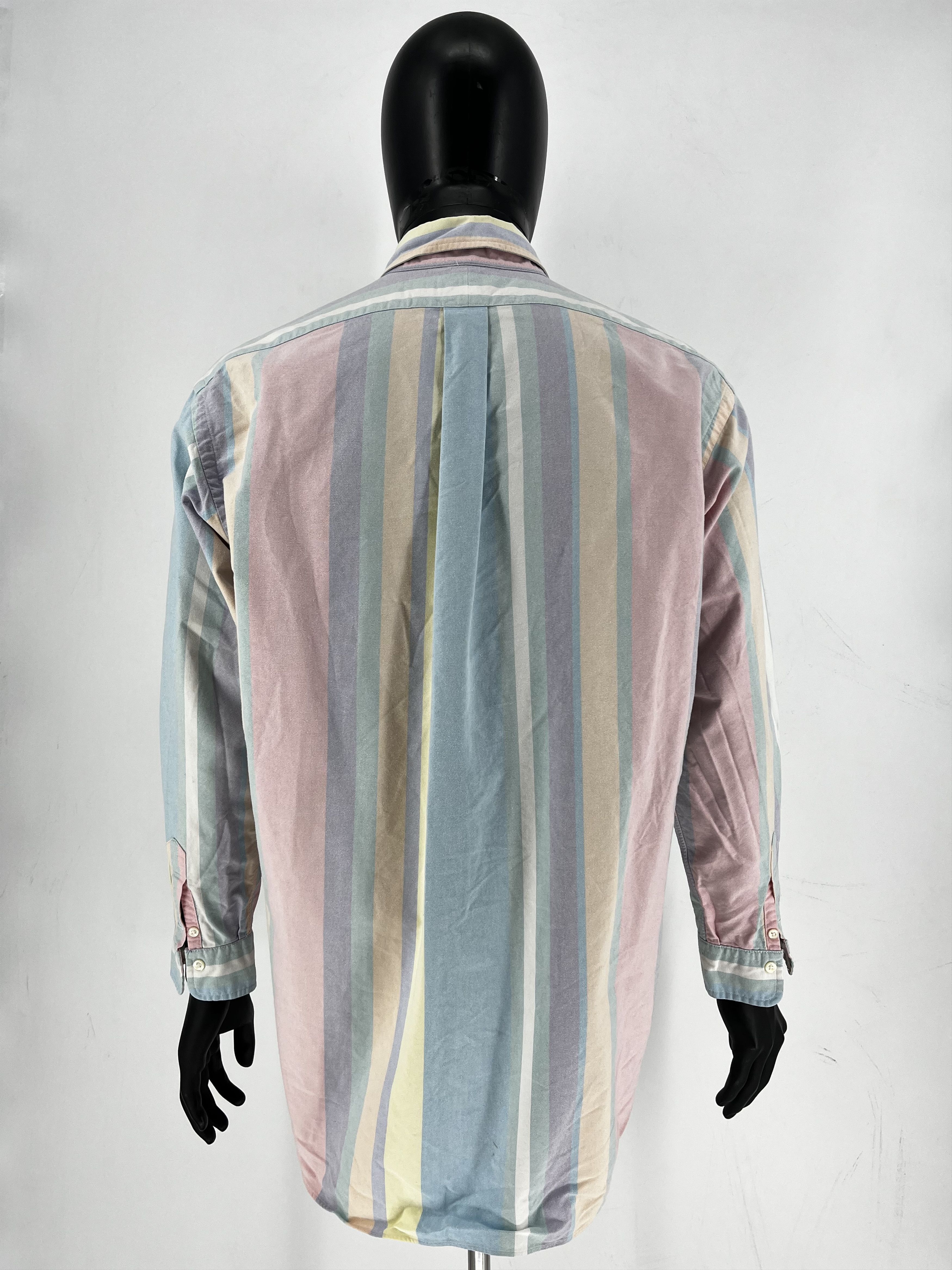 Polo Ralph Lauren Vintage Striped Shirt Polo Ralph Lauren Size M Rare Size US M / EU 48-50 / 2 - 8 Thumbnail