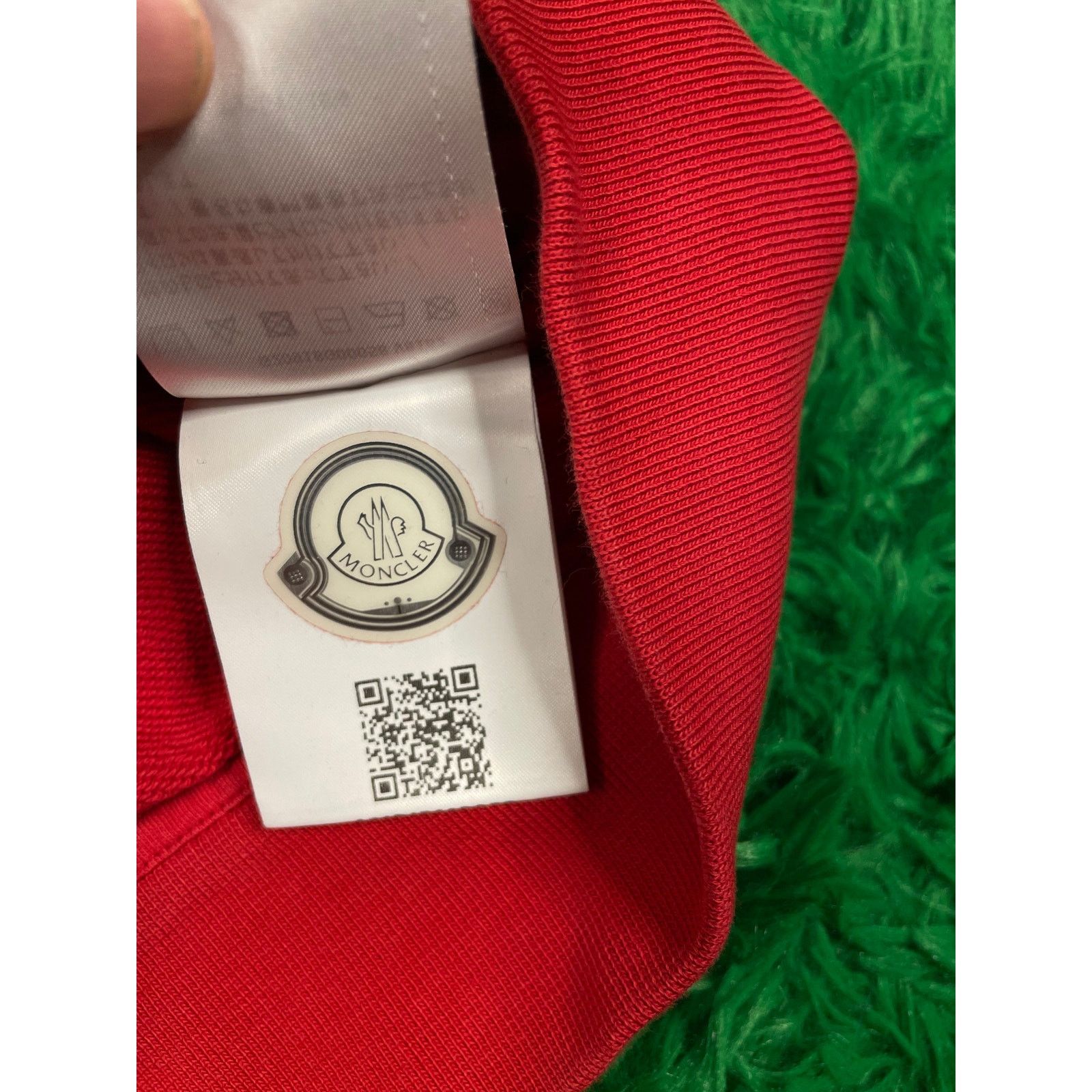 Moncler Moncler Zip-Up Navy Red Large Size US L / EU 52-54 / 3 - 10 Thumbnail