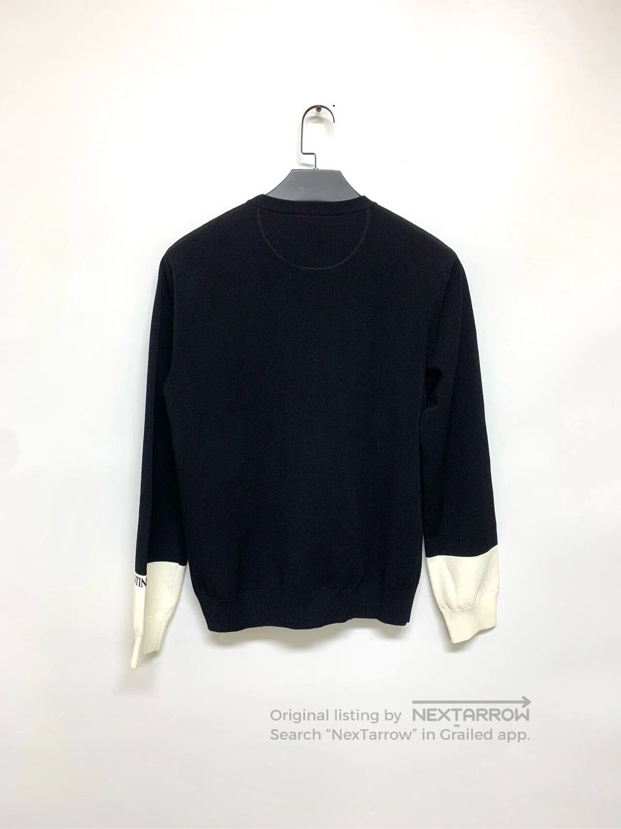 Valentino Valentino Black Rose Long Sleeve Top. Size US S / EU 44-46 / 1 - 2 Thumbnail
