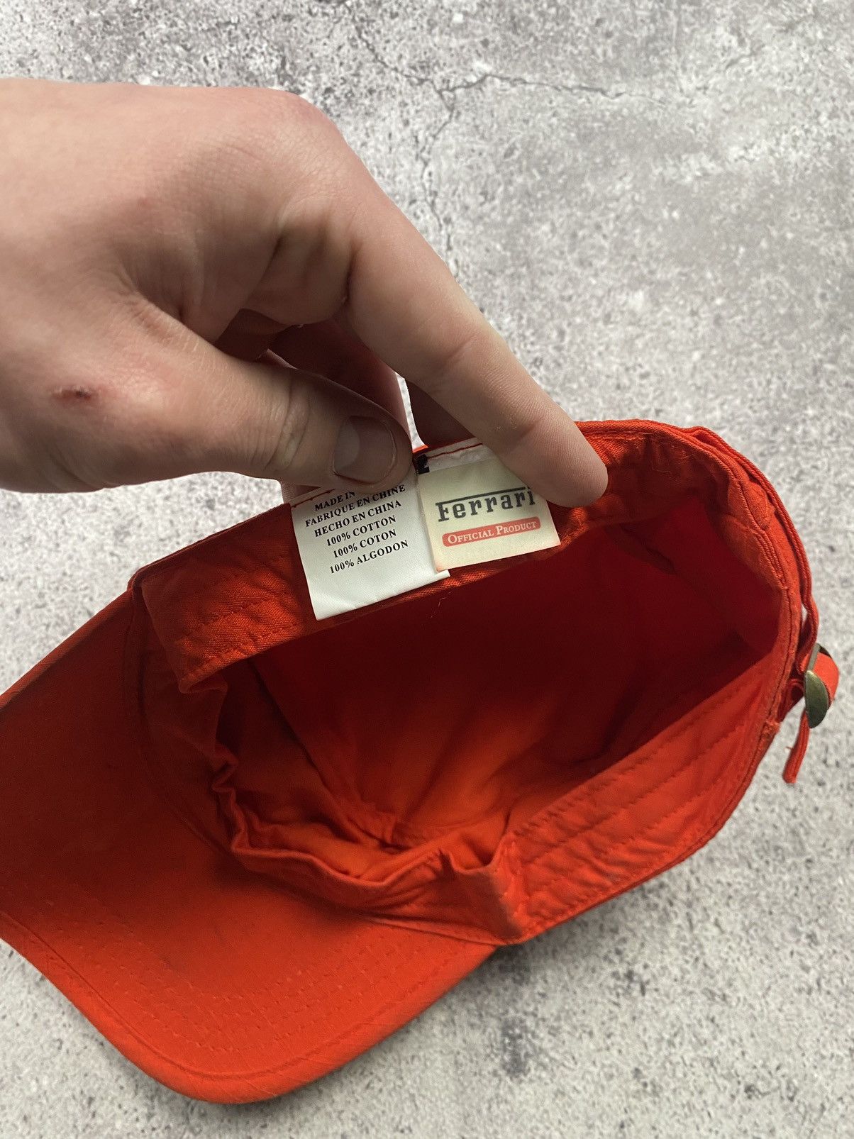 Ferrari × Vintage Vintage Ferrari Hats Vintage Cap V8 Y2K Racing 90s Rare Size ONE SIZE - 7 Thumbnail