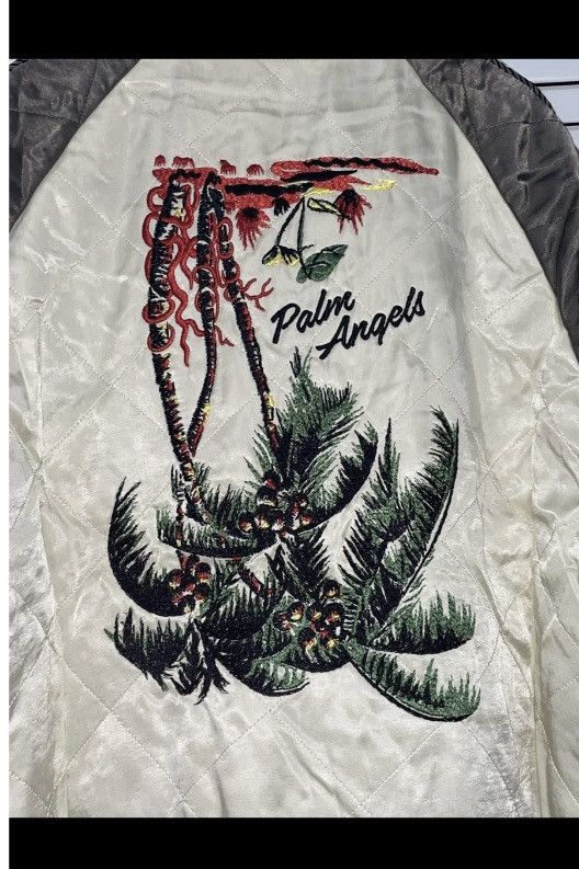 Palm Angels Palm Angels Upsidedown Palm Sukajan Jacket Size US S / EU 44-46 / 1 - 3 Thumbnail