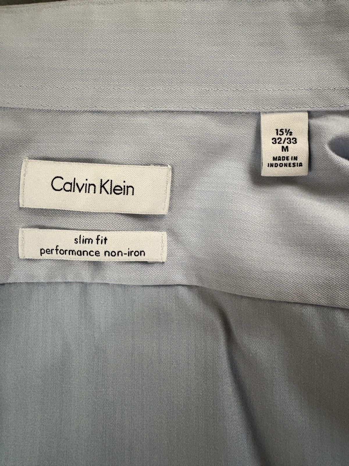 Calvin Klein calvin klein light blue button up Size US M / EU 48-50 / 2 - 3 Thumbnail