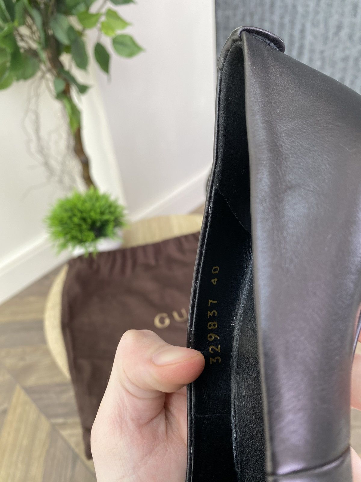 Gucci Vintage Gucci Saddle Soft Leather Round Toe Pumps Size US 10 / IT 40 - 7 Thumbnail