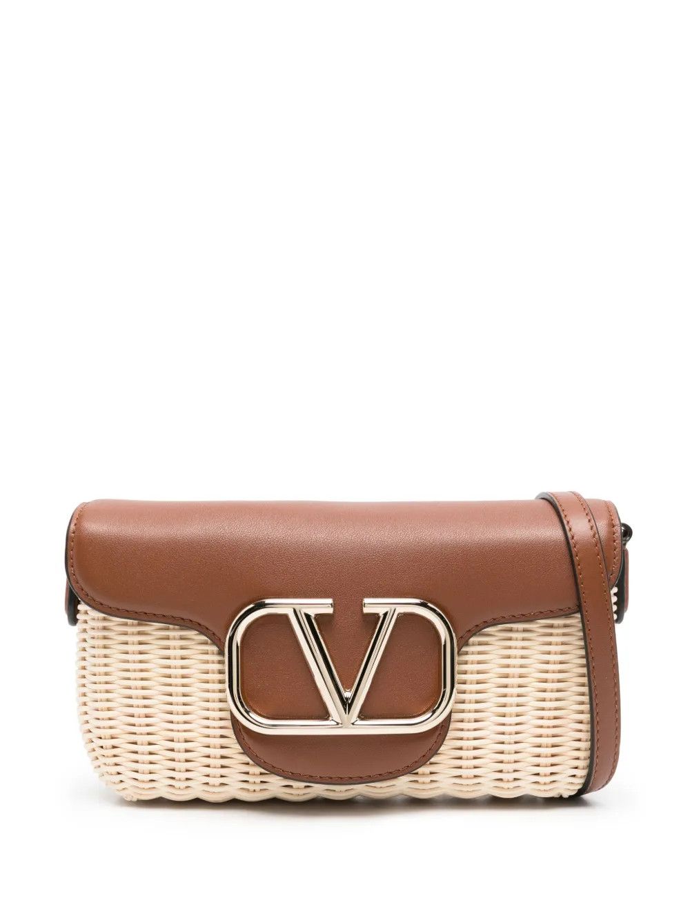 Valentino o1s1wg110625 Size: OS/Signature Crossbody Bag in Brown Size ONE SIZE - 1 Thumbnail