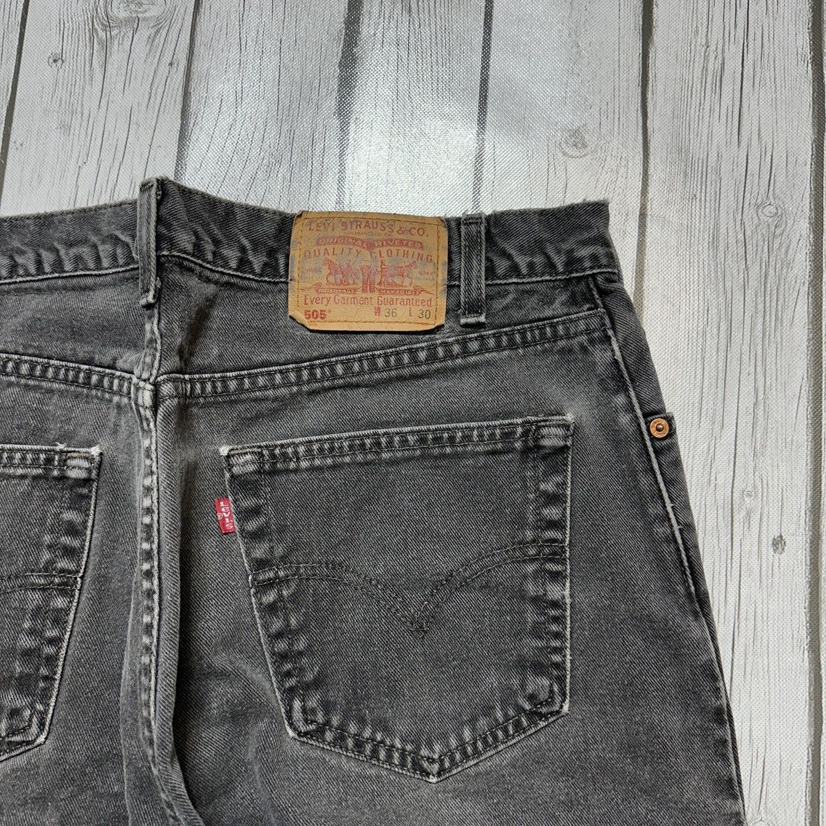 Levi's Vintage Levi’s 505 jeans Size US 36 / EU 52 - 3 Thumbnail