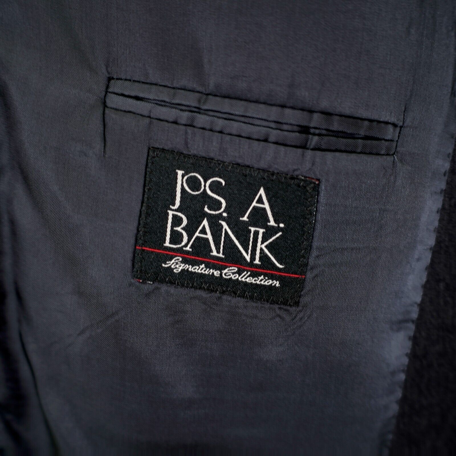 Jos. A. Bank Jos A Bank Signature 42L / Slim 44L Gray Wool Suit Jacket 2 Size 42L - 8 Thumbnail