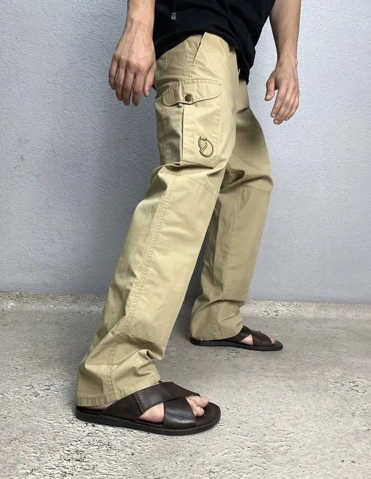 Fjallraven Vintage Fjallraven Cargo Cropped Pants G-1000 Size US 31 - 1 Thumbnail