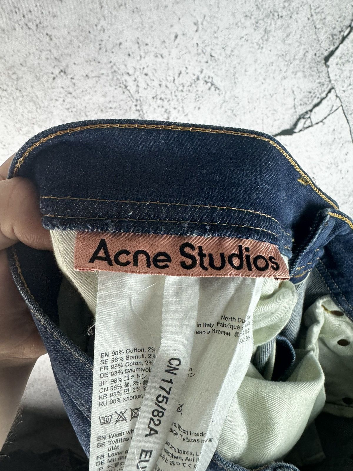 Acne Studios Acne Studios BlaKonst North Dark Blue Denim Pants / Jeans Size US 30 / EU 46 - 4 Thumbnail