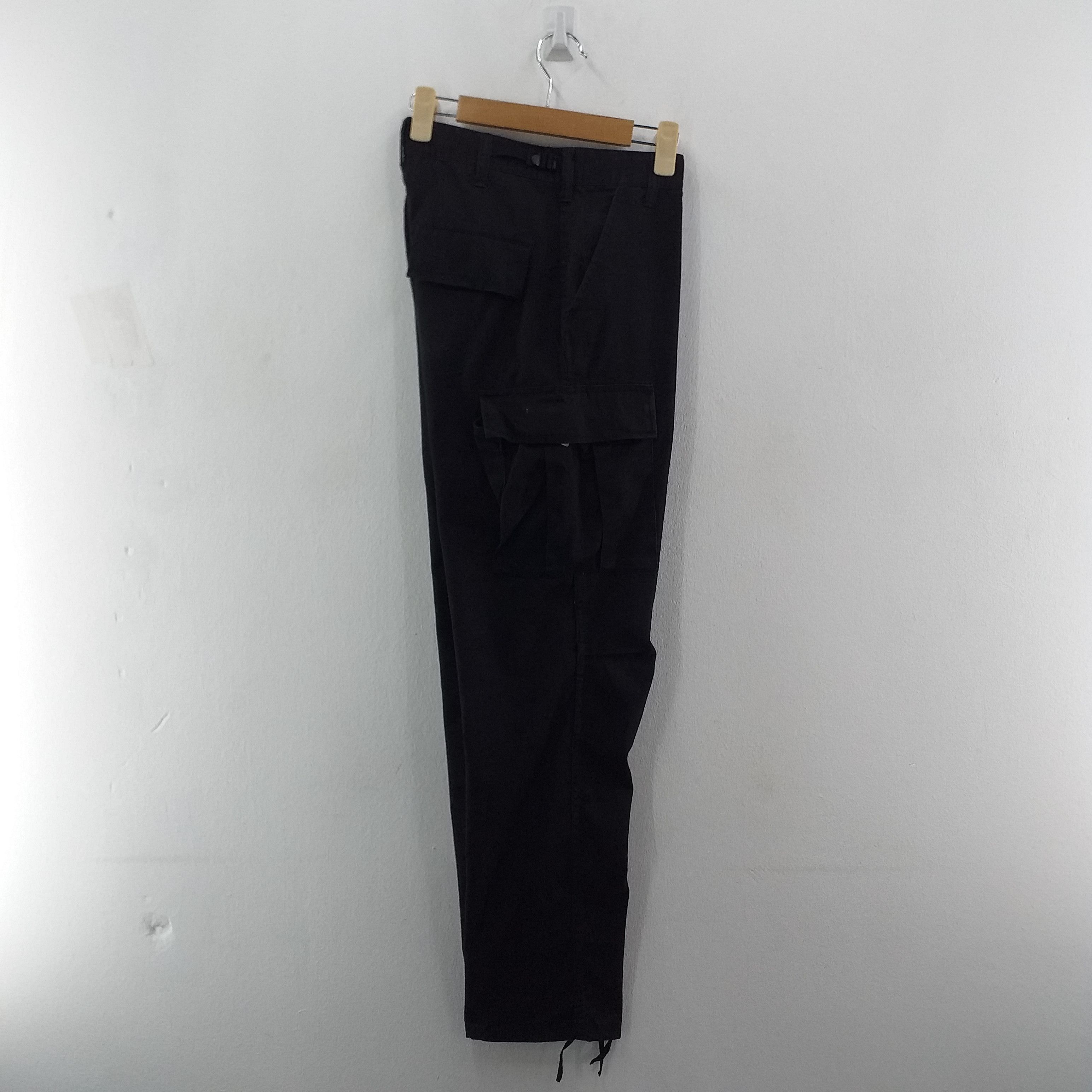 Japanese Brand Black Cargo Multi Pocket Pants -CP052 Size US 31 - 11 Thumbnail