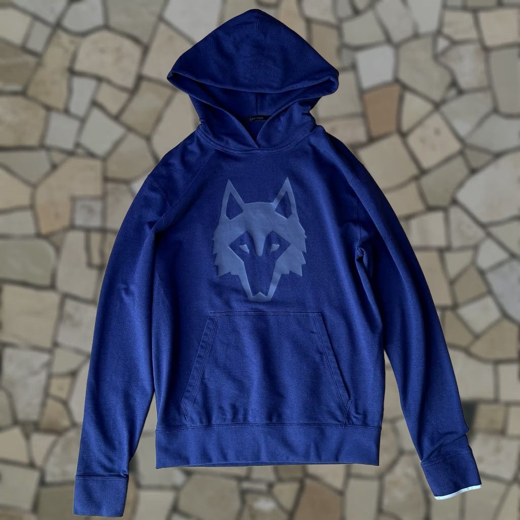 Vintage Greyson Hoodie Long Sleeve Men’s Small Blue Purple Graphic Print Pocket Athleisure Golf Size US S / EU 44-46 / 1 - 1 Thumbnail