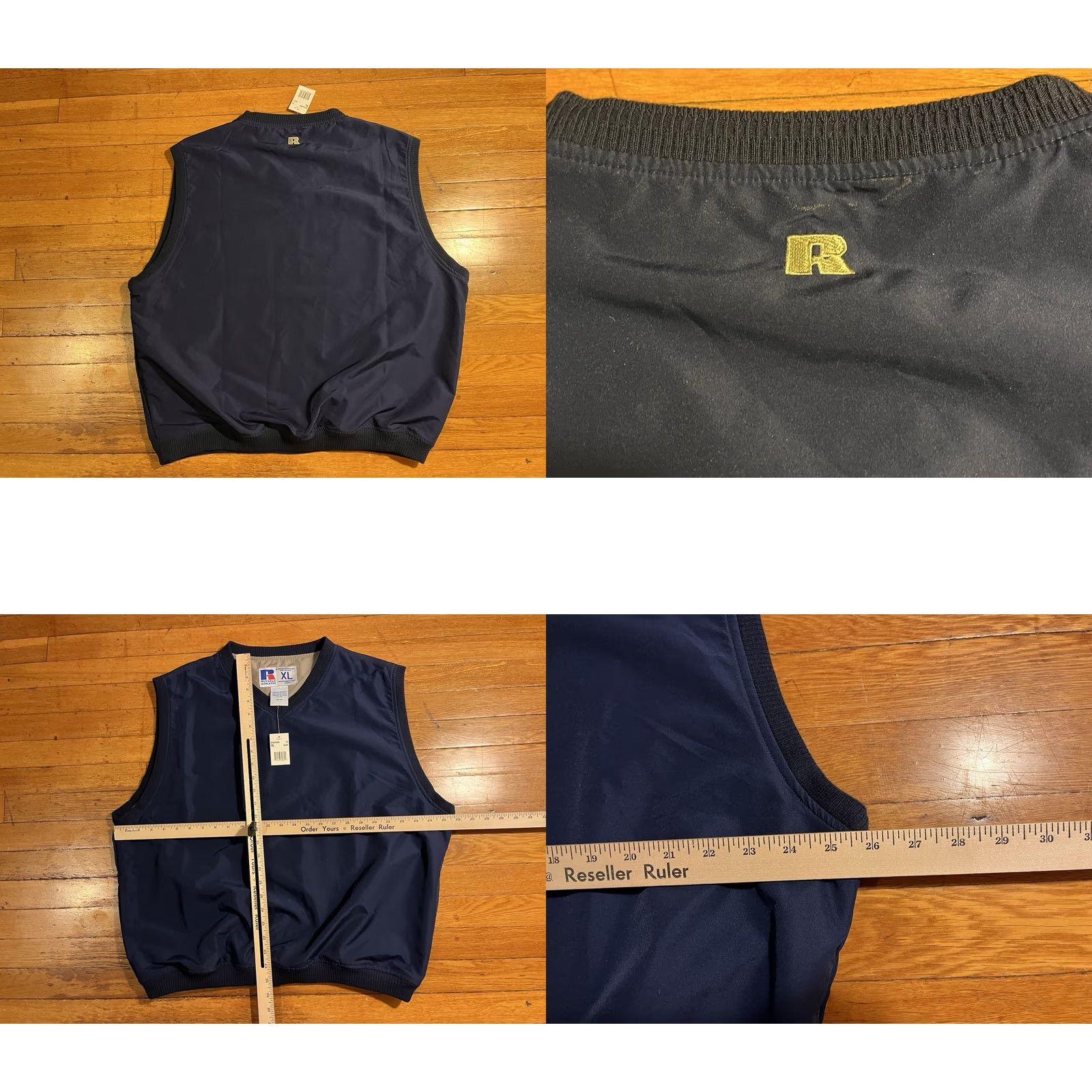 Russell Athletic VINTAGE Russell Athletic NCAA Blank Vest Men’s XL Navy Blue Vest Mens XL Navy Blue 80s 90s Retro Sports Shirts Category: Vest Size US XL / EU 56 / 4 - 8 Thumbnail