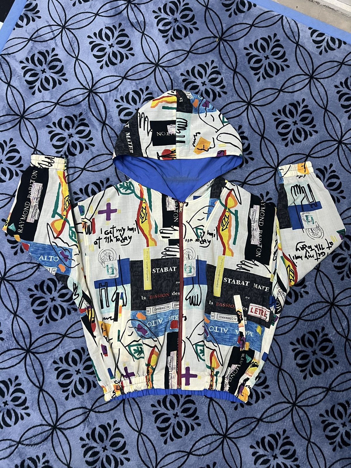 Jean Charles De Castelbajac × Vintage Hoodie Reversible - Full print Jean Charles de Castelbajac Size US M / EU 48-50 / 2 - 1 Thumbnail