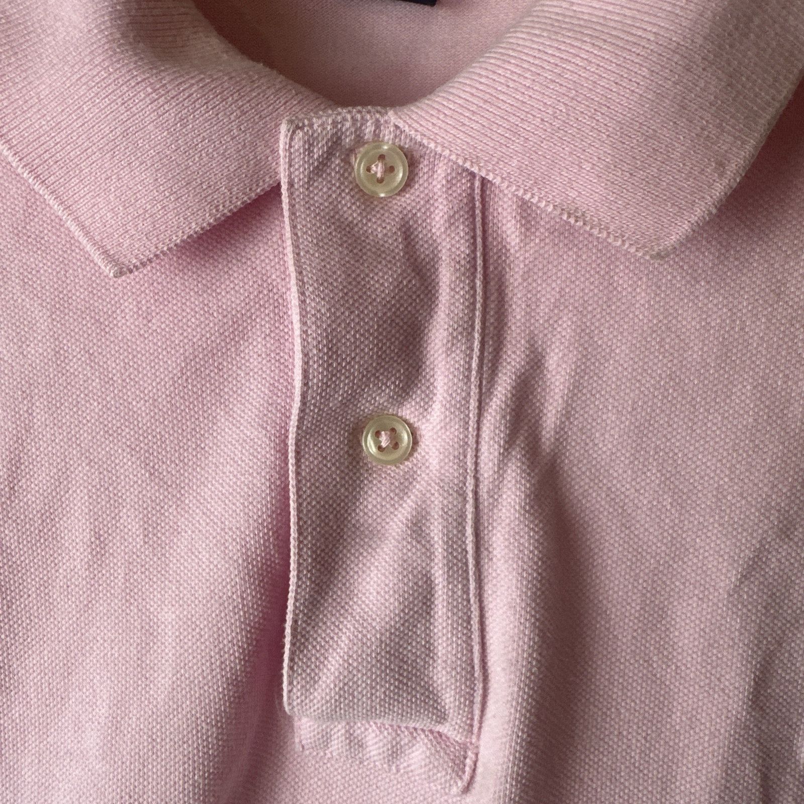 Polo Ralph Lauren Ralph Lauren Polo Shirt Mens Adult Large Pink Blue Pony Size US L / EU 52-54 / 3 - 4 Thumbnail