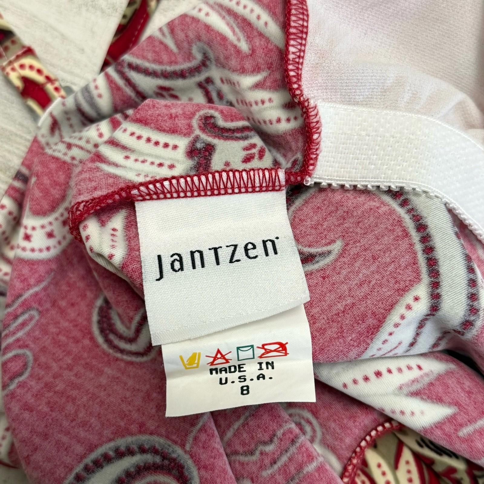 Jantzen 90s Vintage Janzten Dragon Swimsuit Size 8 Size ONE SIZE - 2 Thumbnail