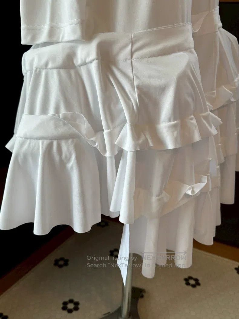 Comme des Garcons Comme Des Garcons White layered skirt dress m size Size M / US 6-8 / IT 42-44 - 4 Thumbnail