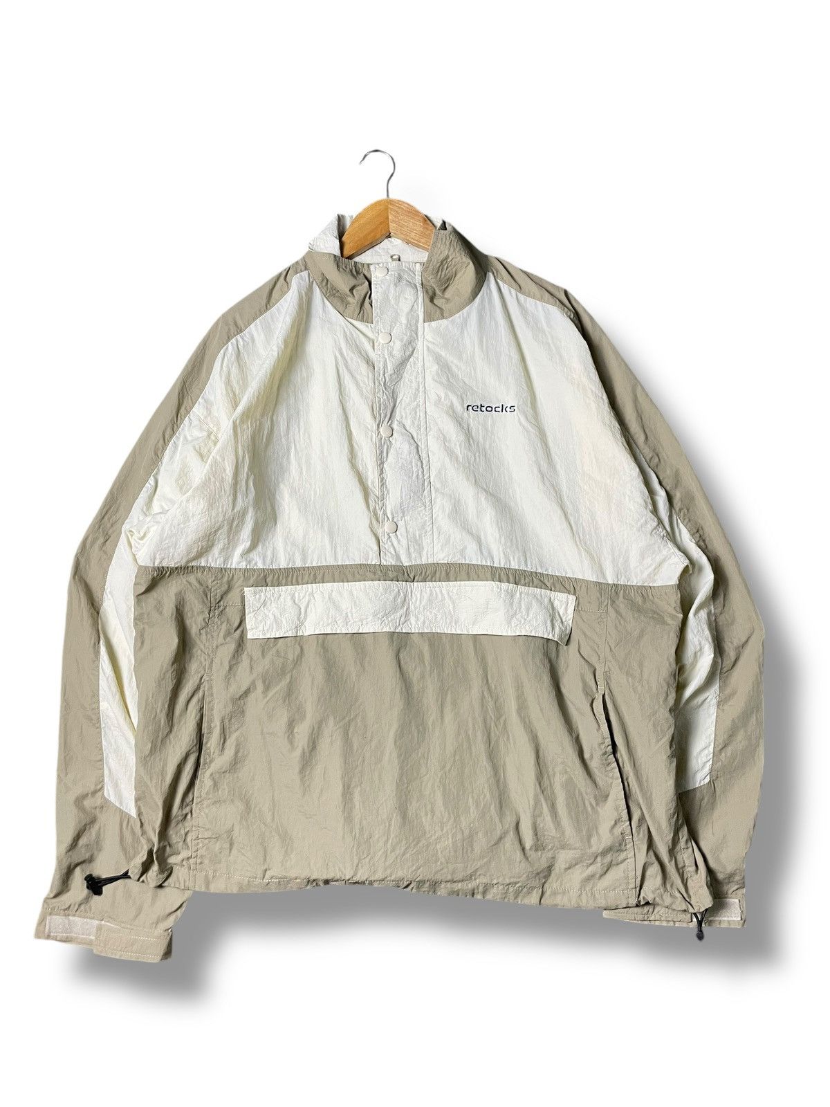 Japanese Brand × Vintage RETOCKS Brand Multicolour Nylon Jacket (90) Size US L / EU 52-54 / 3 - 1 Thumbnail