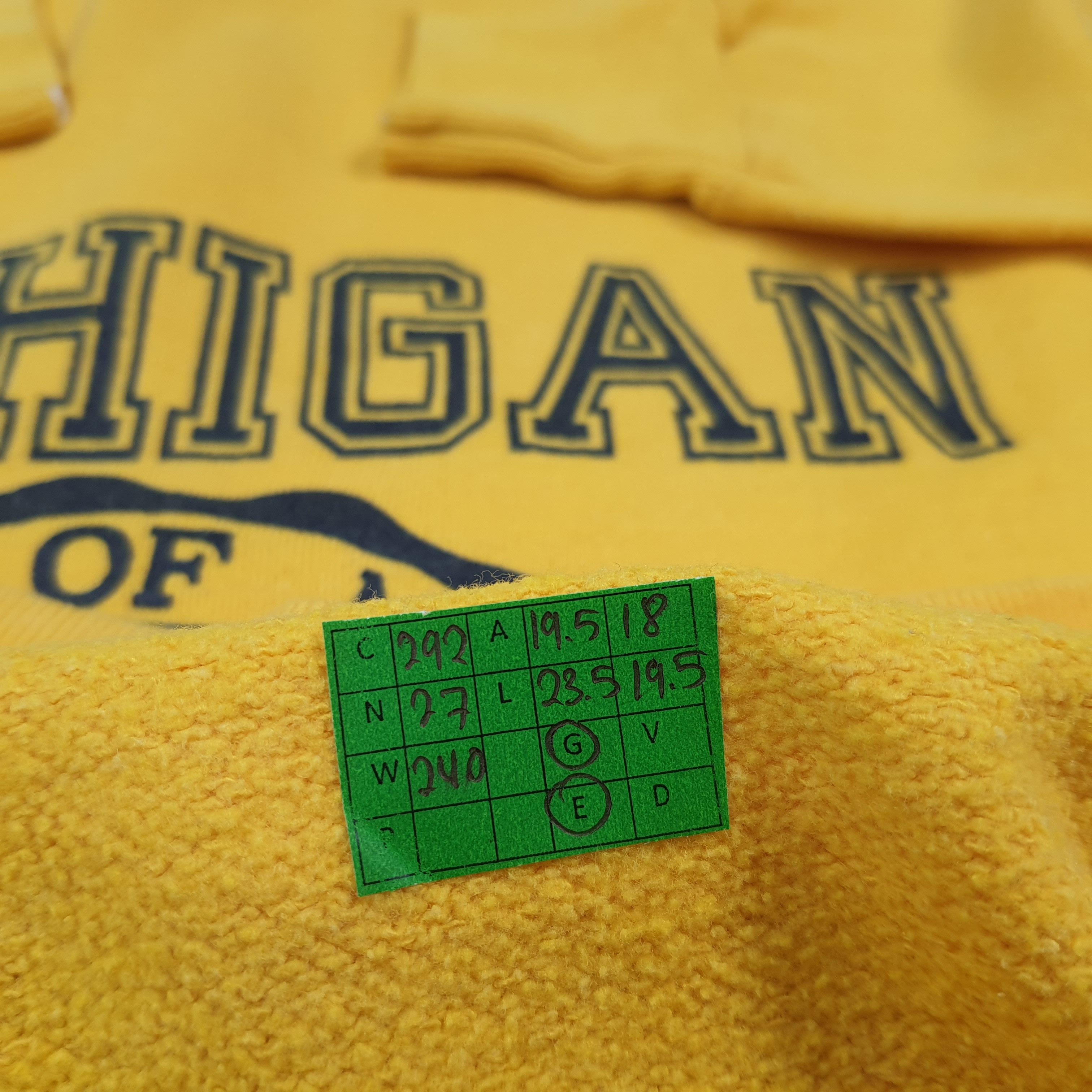 Vintage Vintage 80s University of Michigan College Crewneck C292N27 Size US S / EU 44-46 / 1 - 6 Thumbnail