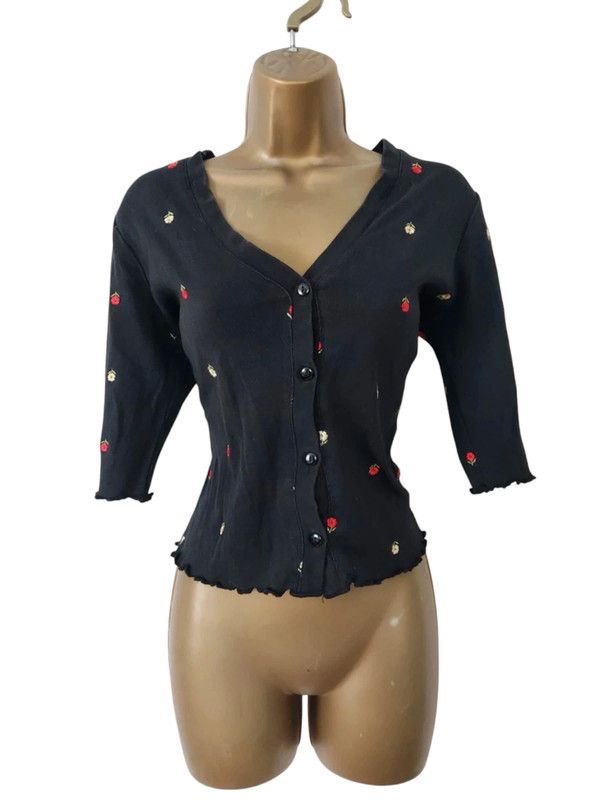 Vintage Vintage 3/4 sleeves top Size M / US 6-8 / IT 42-44 - 1 Thumbnail