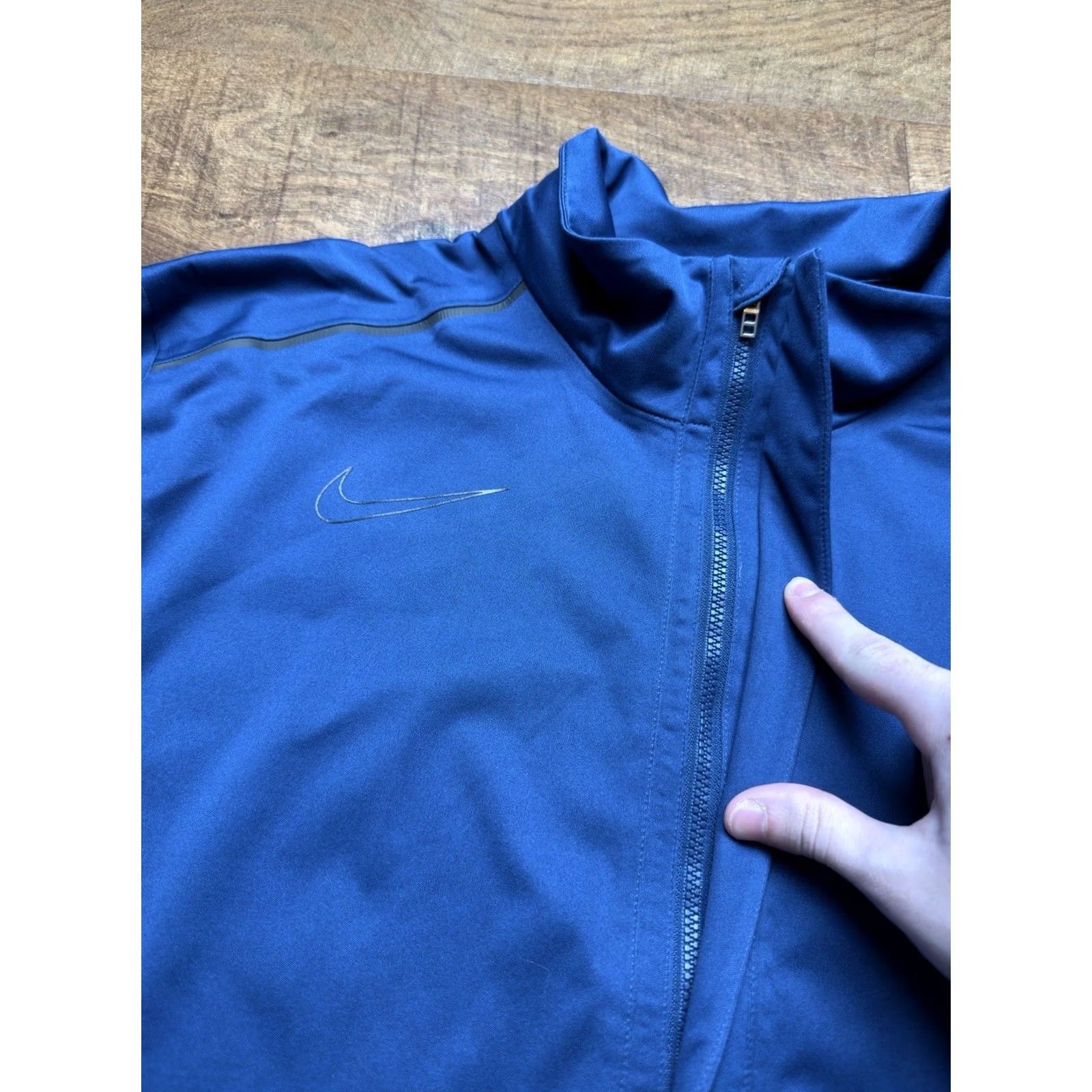Nike Nike Golf Hyperadapt StormFit 10 1/2 Zip Jacket Mens Large Blue Size US L / EU 52-54 / 3 - 5 Thumbnail
