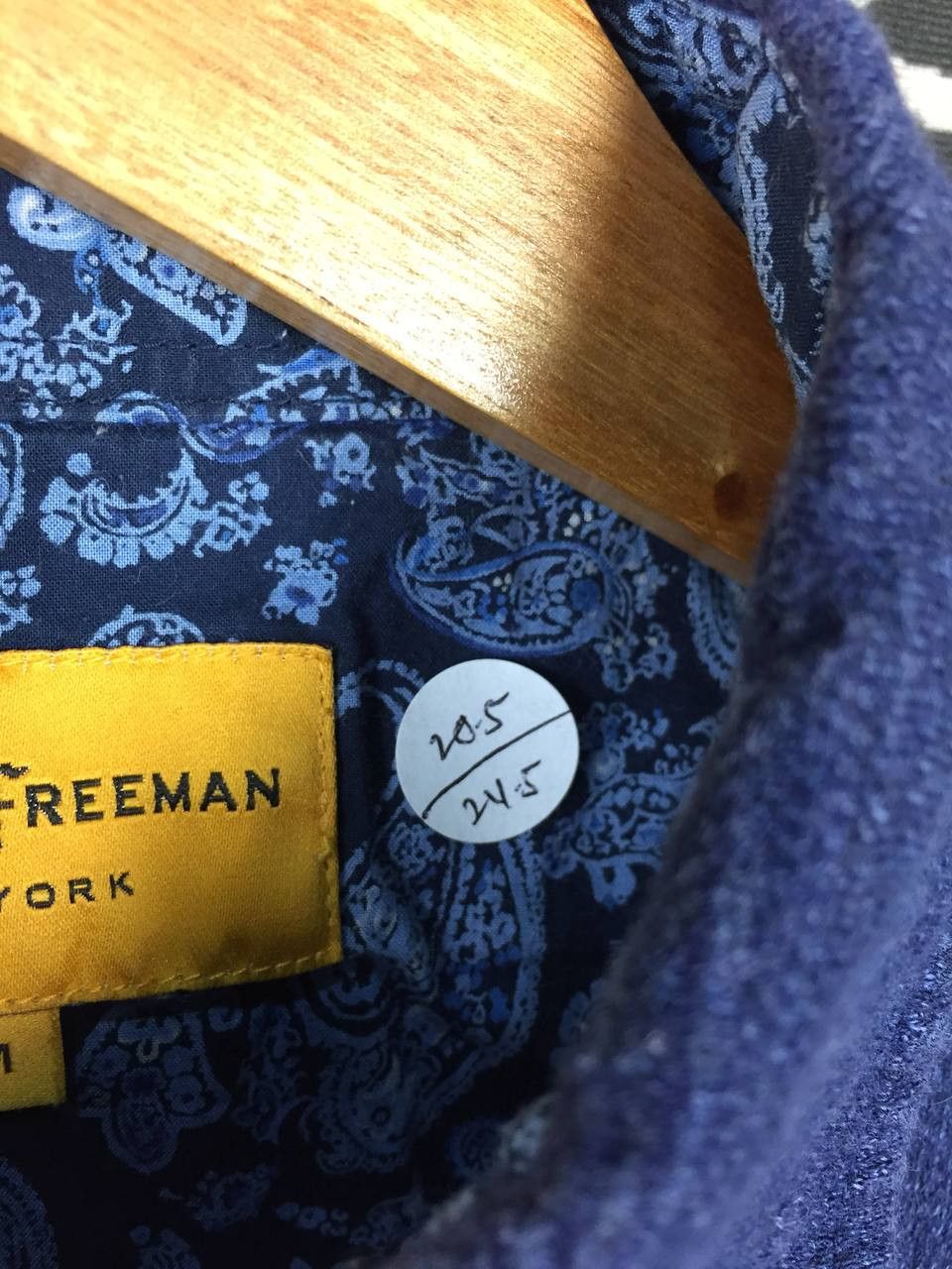Hickey Freeman Hickey Freeman New York Paisley Contrast Polo Shirt Size US M / EU 48-50 / 2 - 10 Thumbnail