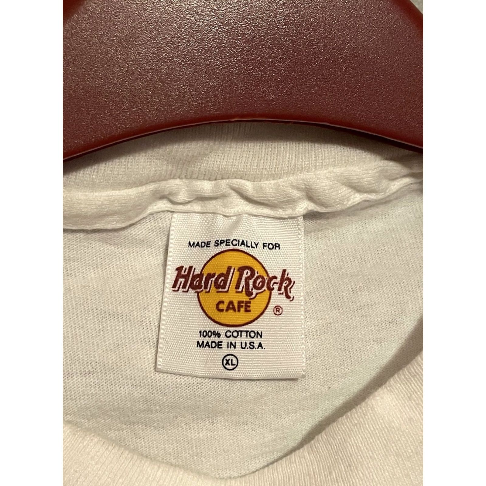 Hard Rock Cafe Vintage 90s Hard Rock Cafe Shirt Mens XL White San Diego Single Stitch (C311) Size US XL / EU 56 / 4 - 4 Thumbnail
